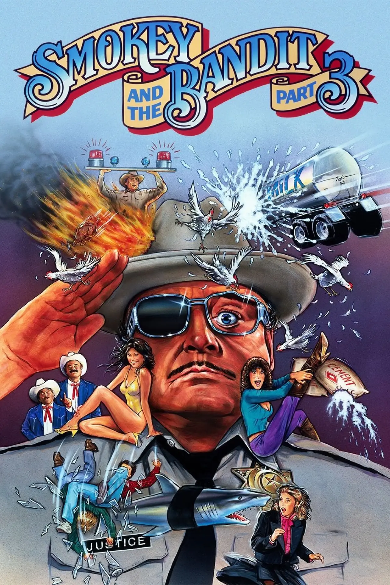 Movie poster "Smokey and the Bandit Part 3"
