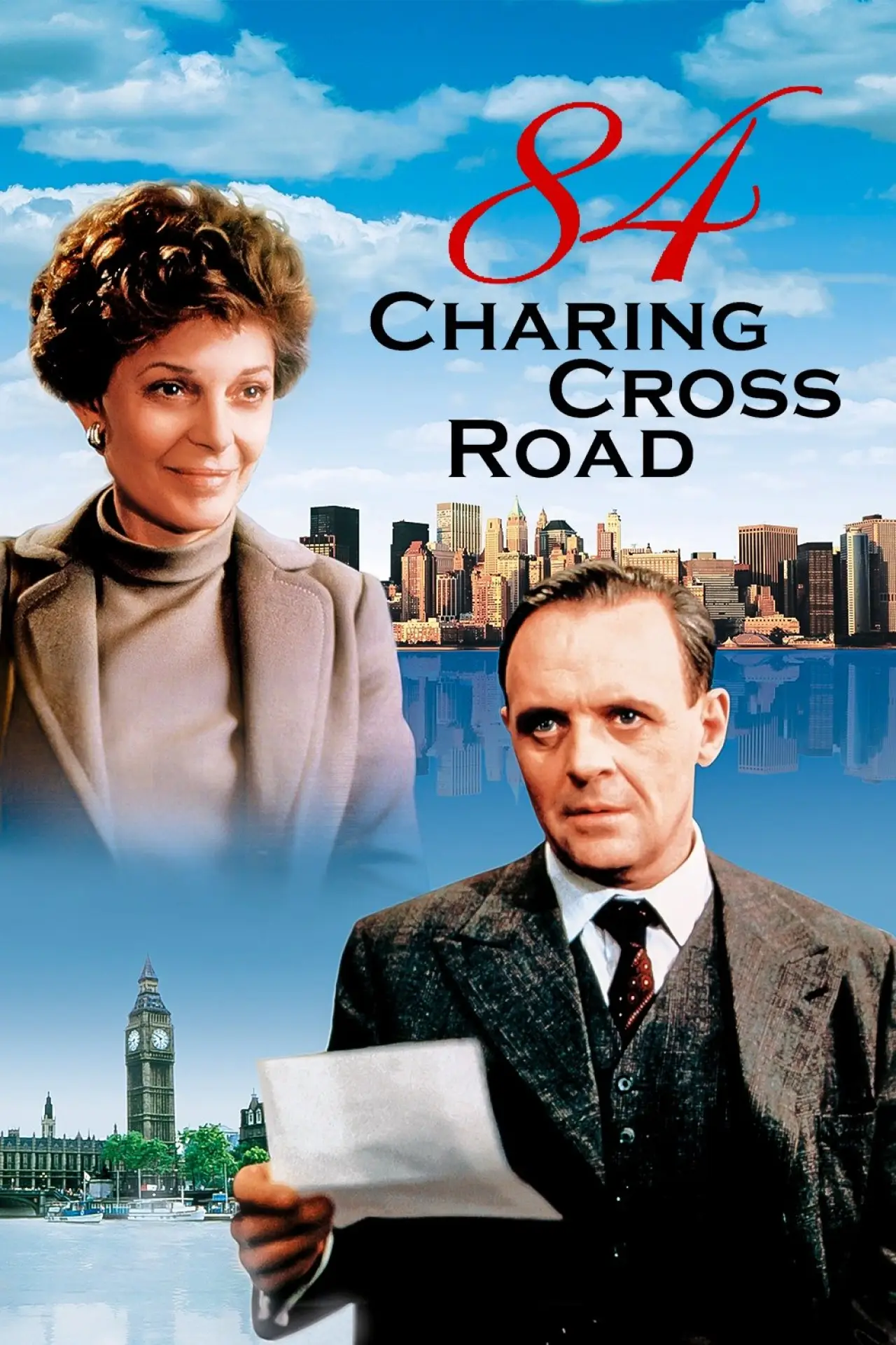 Movie poster "84 Charing Cross Road"