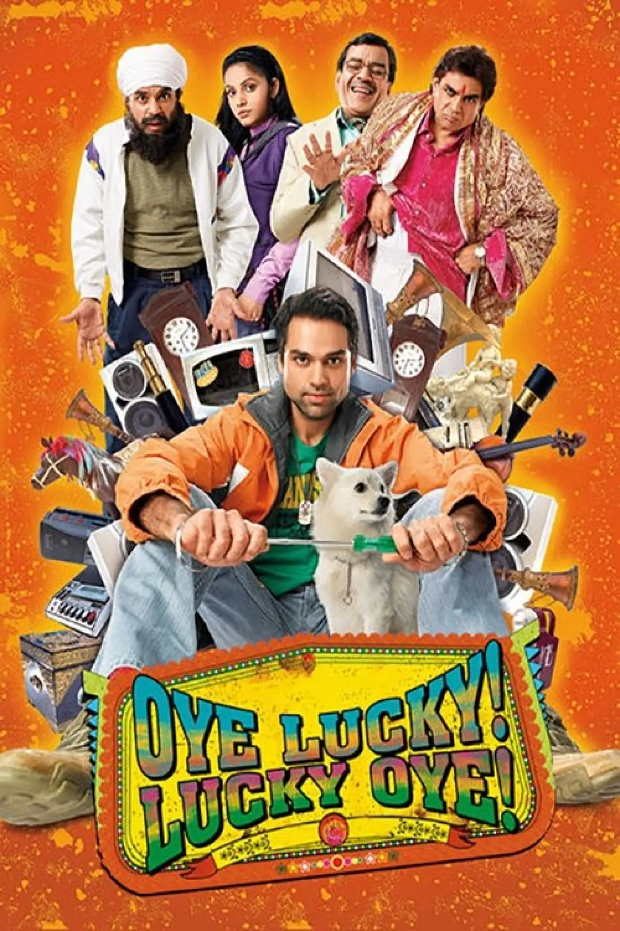Movie poster "Oye Lucky! Lucky Oye!"