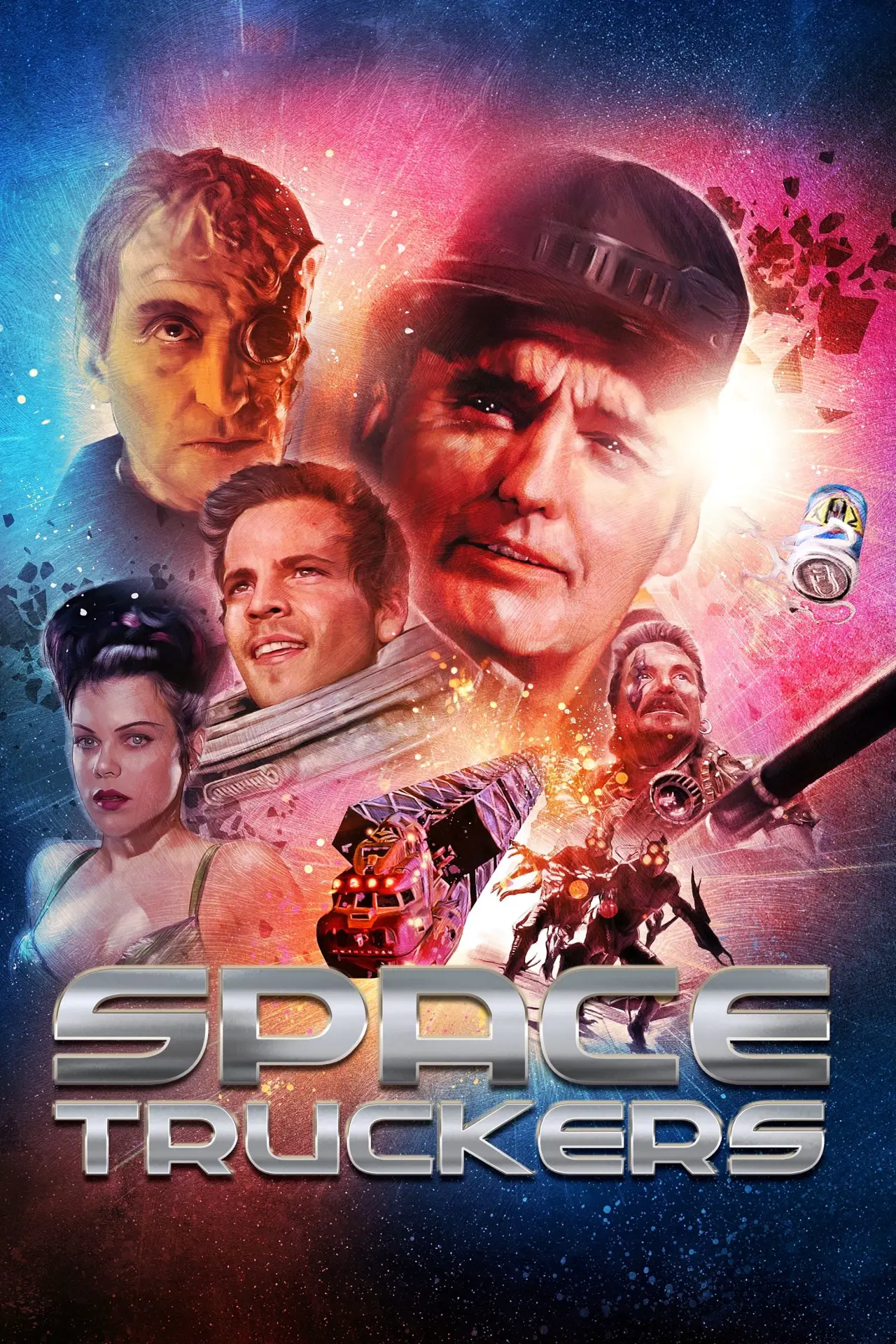 Movie poster "Space Truckers"