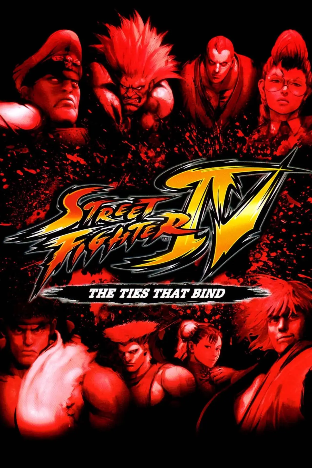 Movie poster "Street Fighter IV: The Ties That Bind"