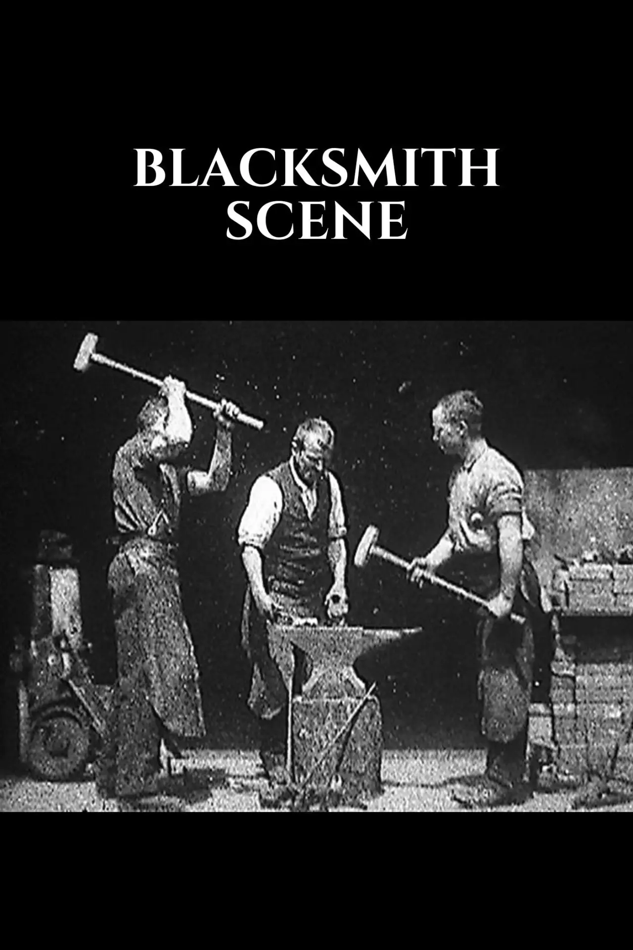 Movie poster "Blacksmithing Scene"
