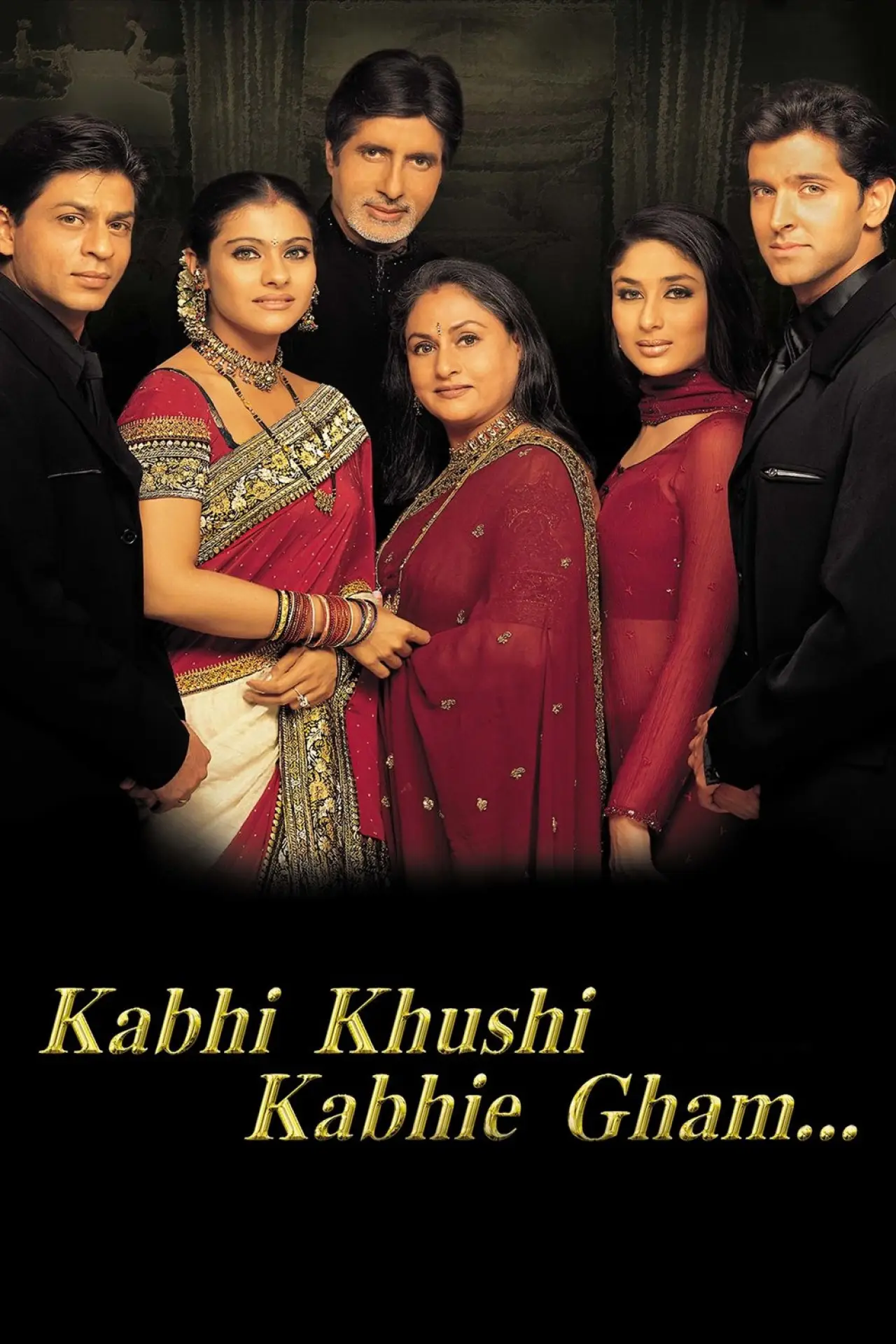 Movie poster "Kabhi Khushi Kabhie Gham"