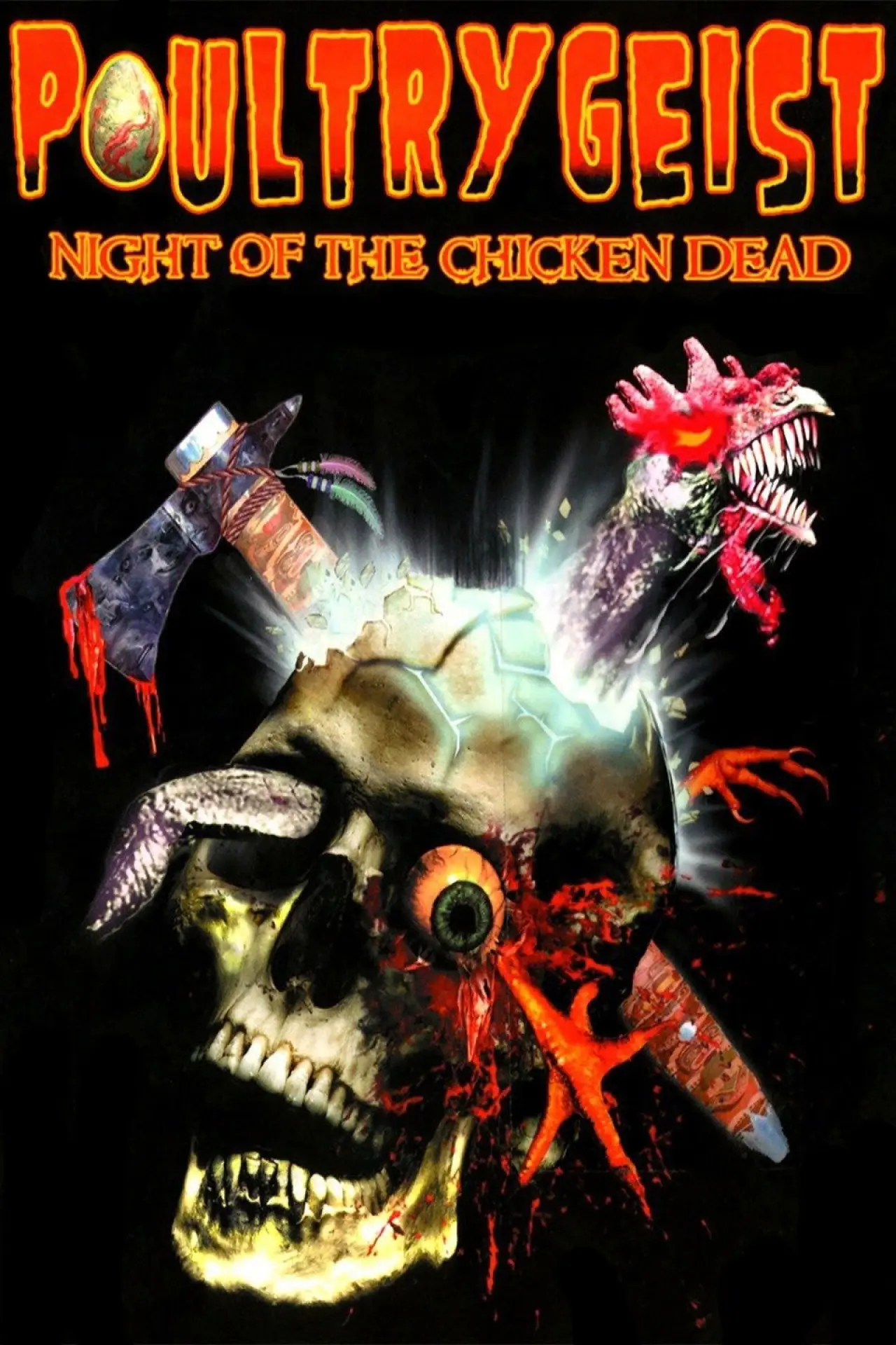 Movie poster "Poultrygeist: Night of the Chicken Dead"