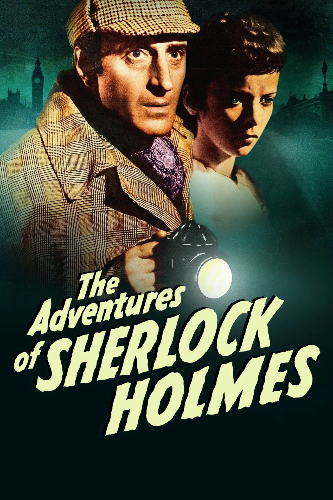 Movie poster "The Adventures of Sherlock Holmes"