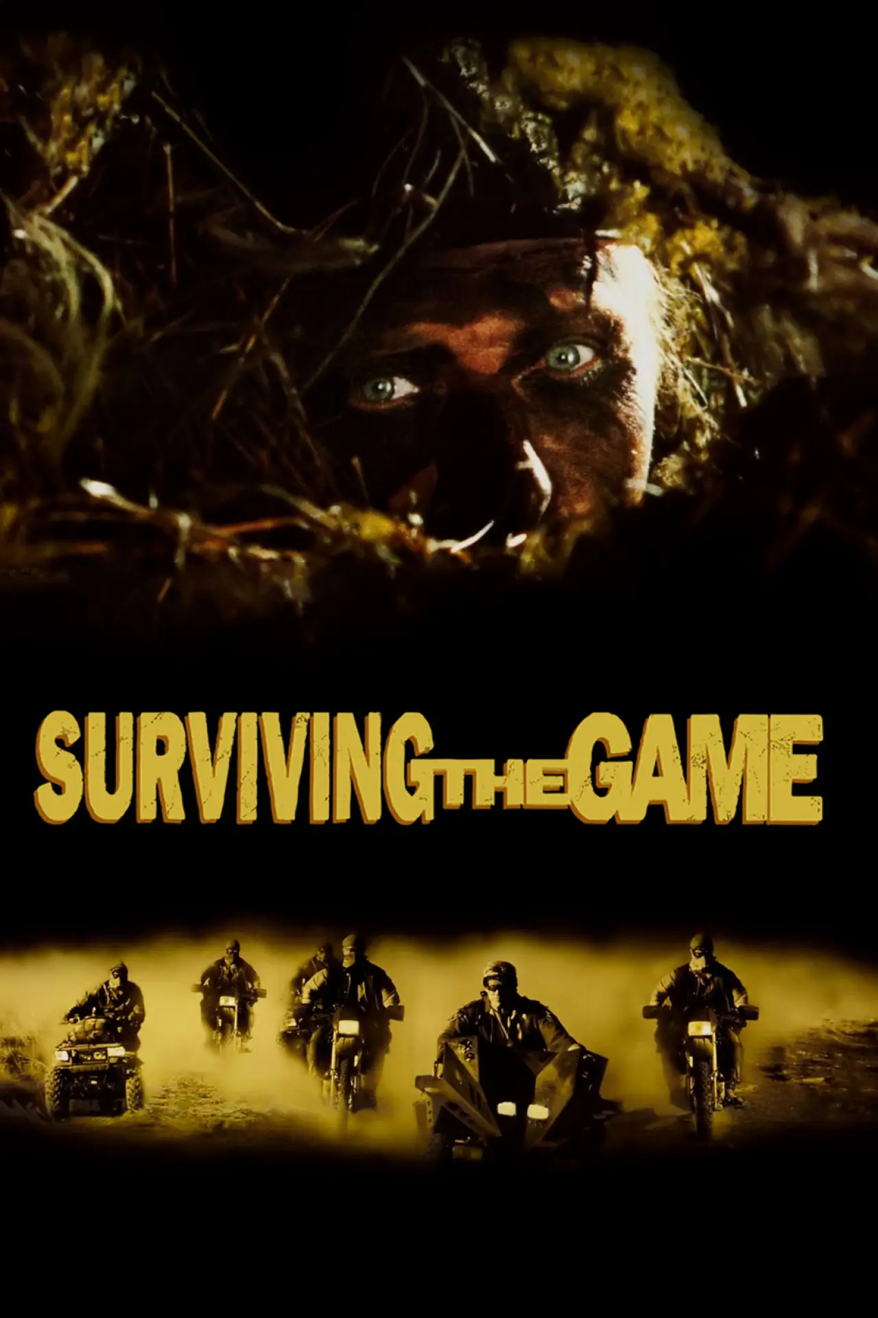 Movie poster "Surviving the Game"