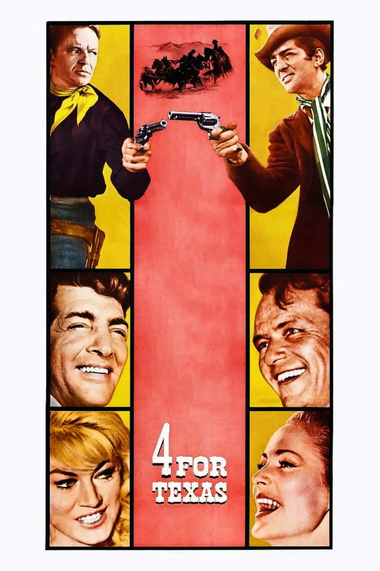 Movie poster "4 for Texas"