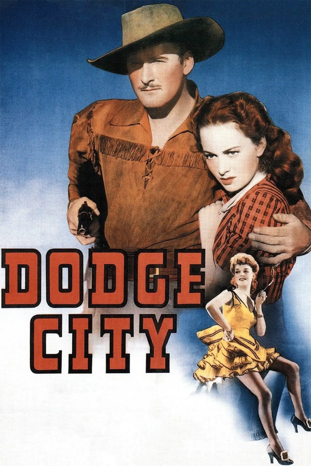 Movie poster "Dodge City"