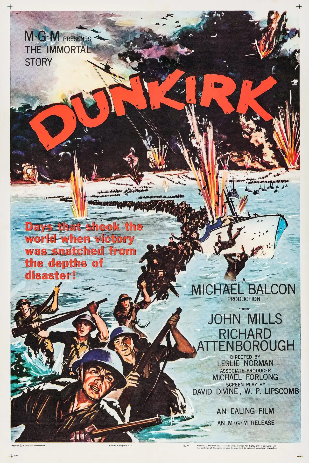 Movie poster "Dunkirk"