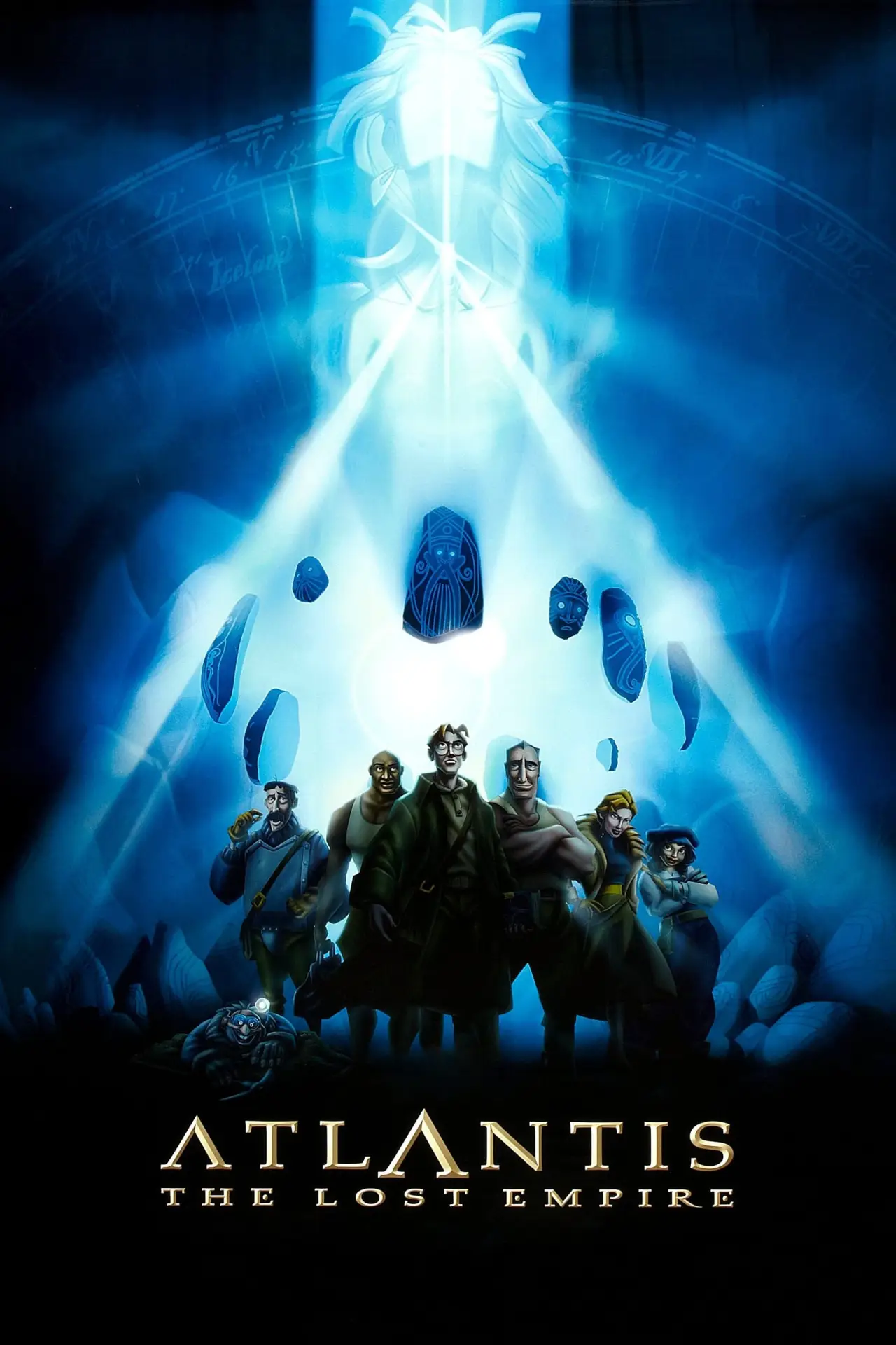 Movie poster "Atlantis: The Lost Empire"