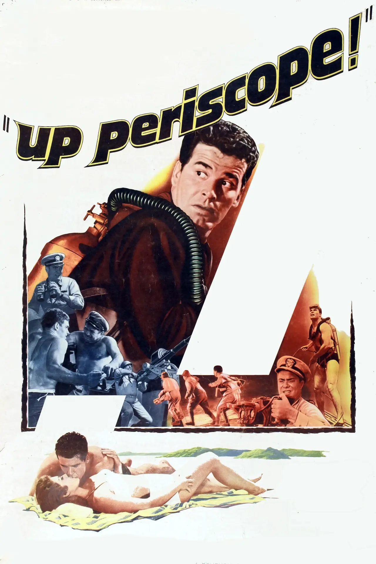 Movie poster "Up Periscope"
