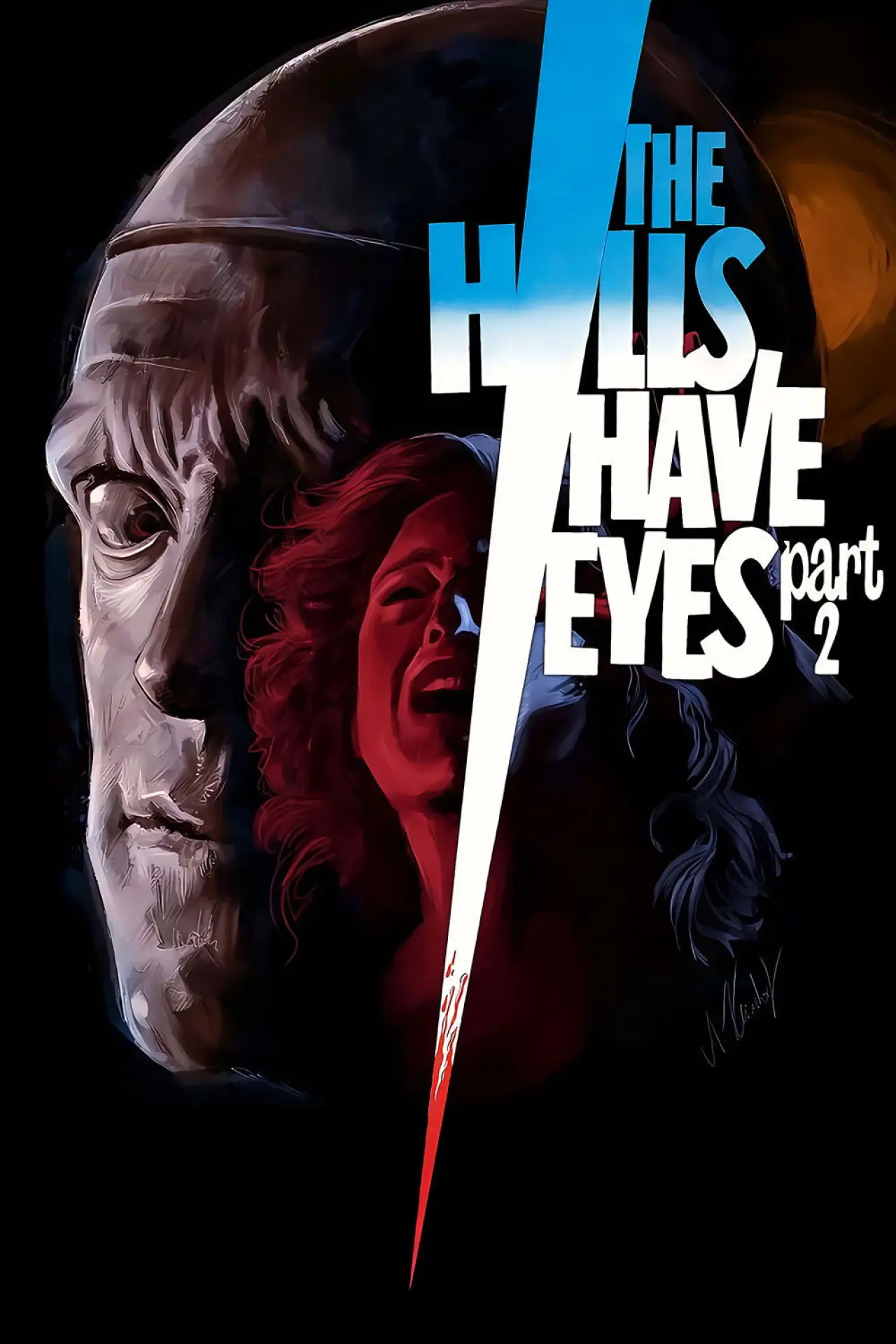 Movie poster "The Hills Have Eyes Part 2"