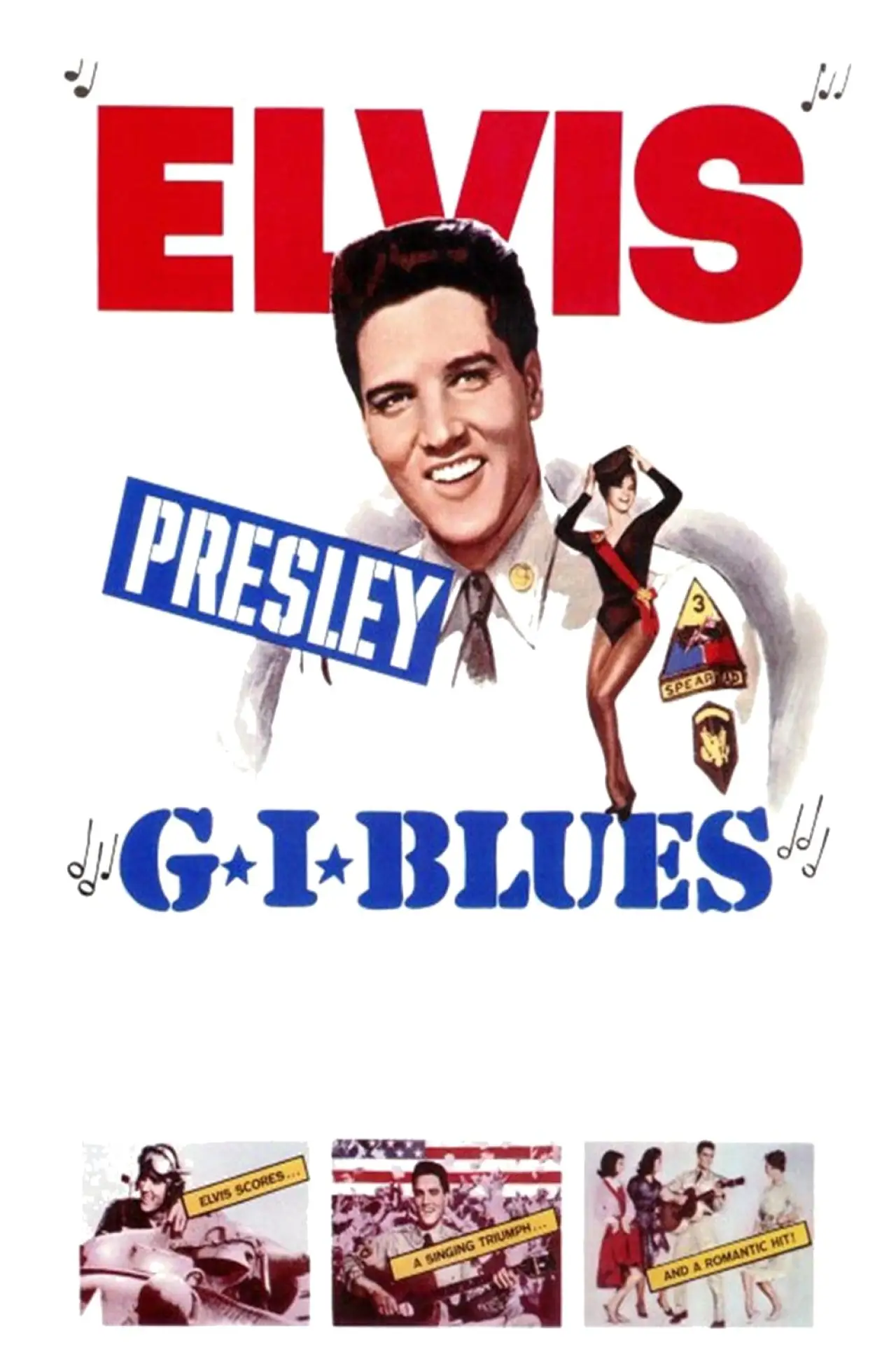 Movie poster "G.I. Blues"