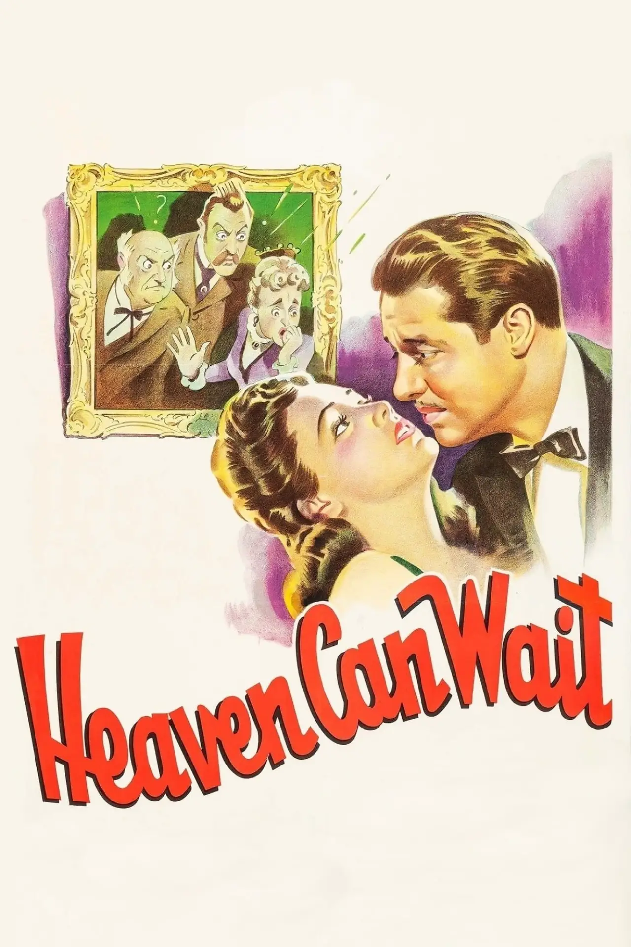 Movie poster "Heaven Can Wait"