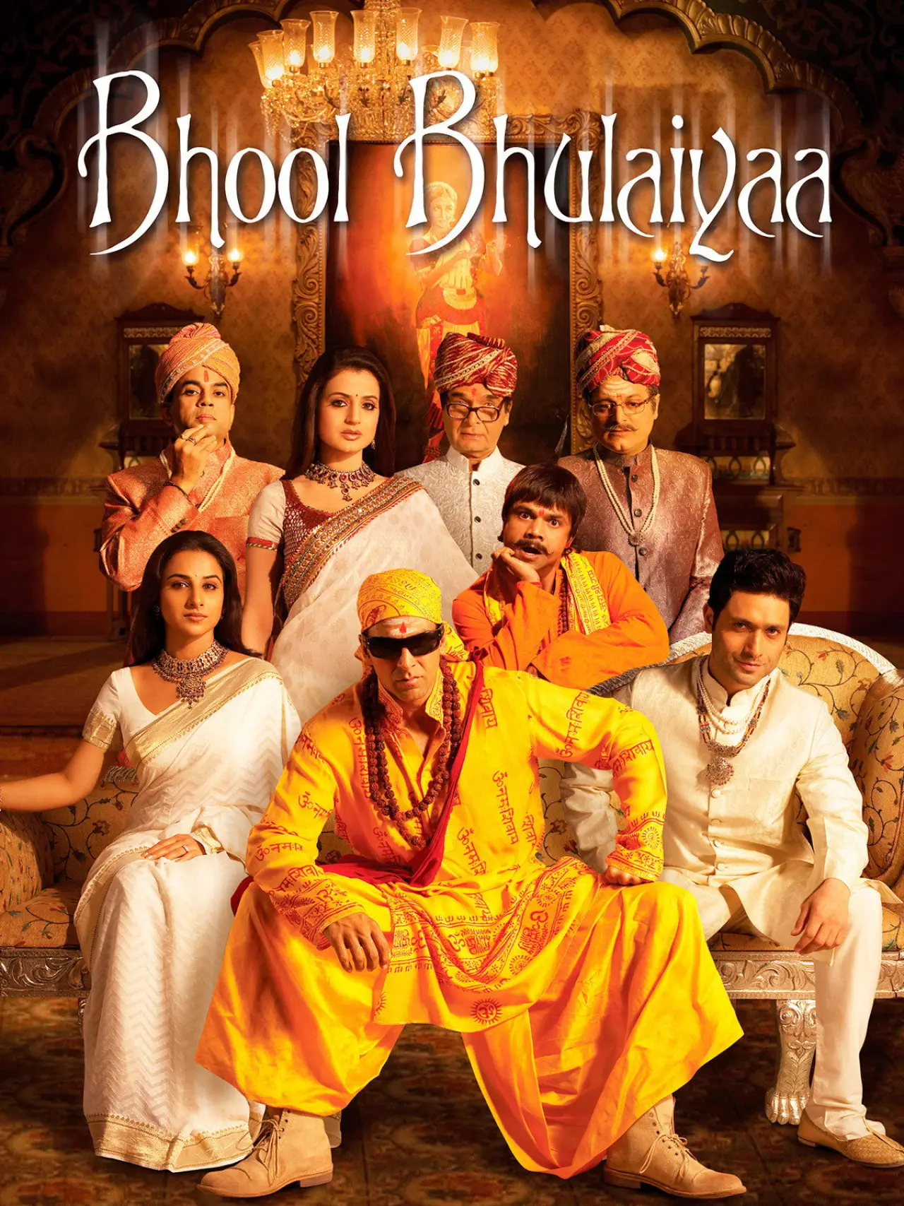Movie poster "Bhool Bhulaiyaa"