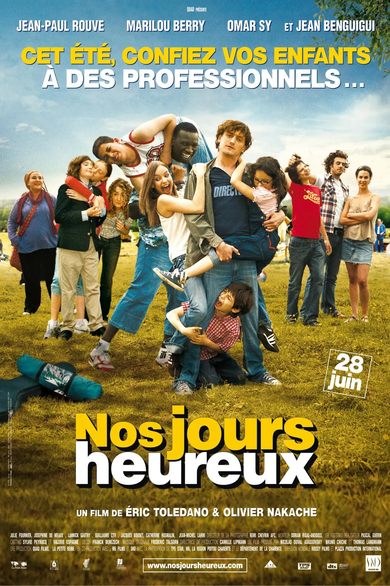 Movie poster "Those Happy Days"