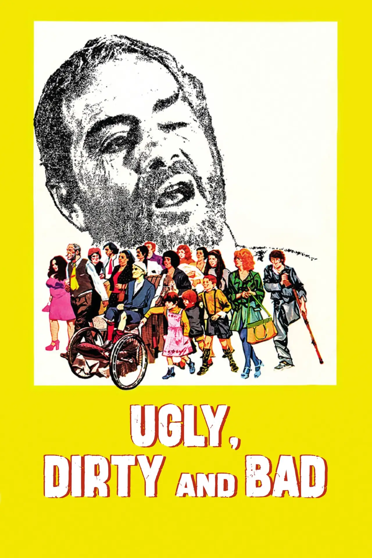 Movie poster "Ugly, Dirty and Bad"