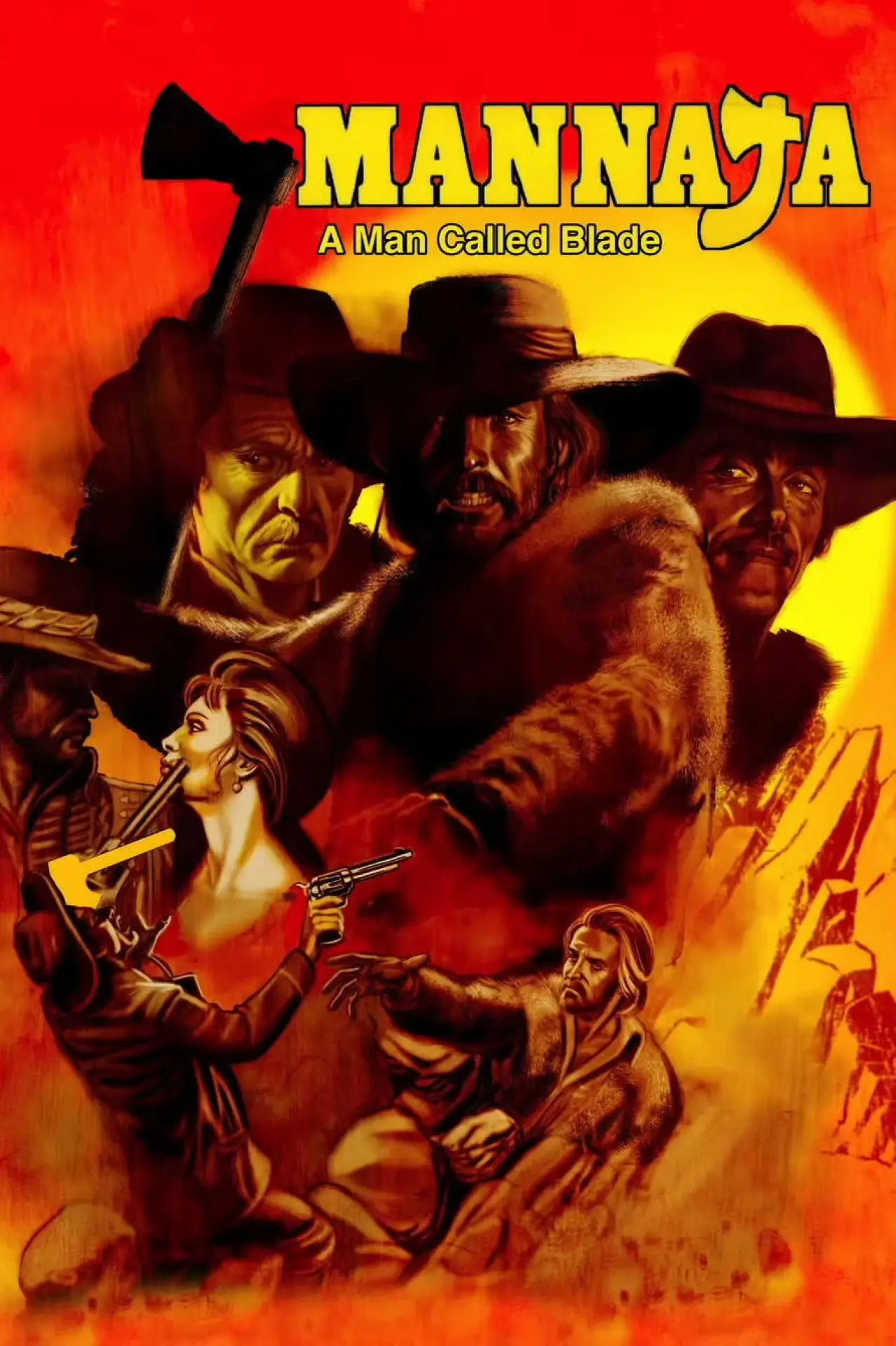 Movie poster "A Man Called Blade"
