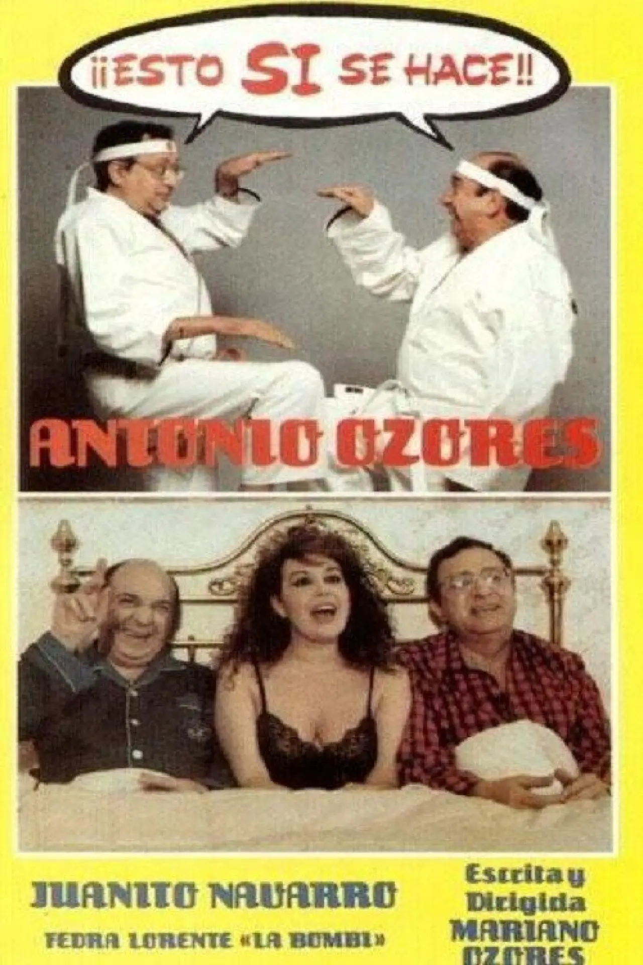 Movie poster "Esto sí se hace"