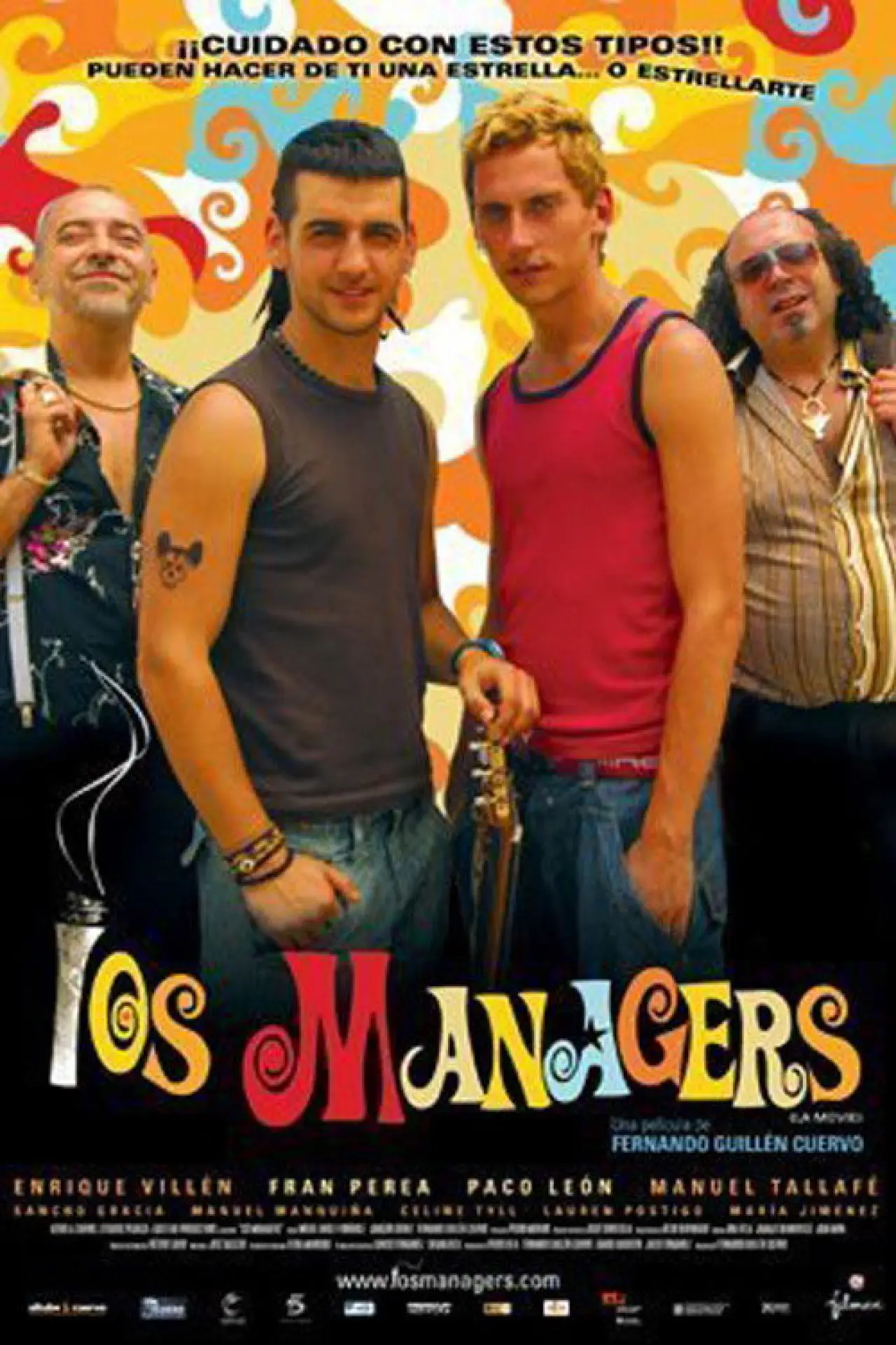 Movie poster "Los mánagers"