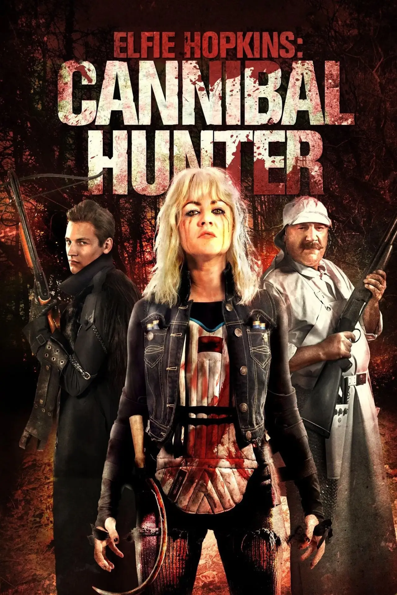 Movie poster "Elfie Hopkins: Cannibal Hunter"