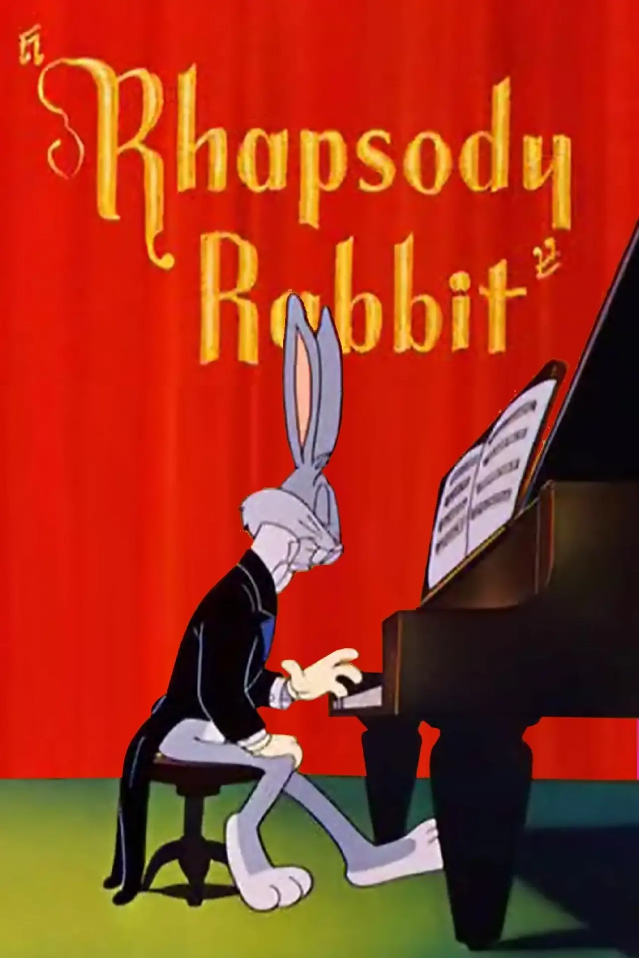 Movie poster "Rhapsody Rabbit"