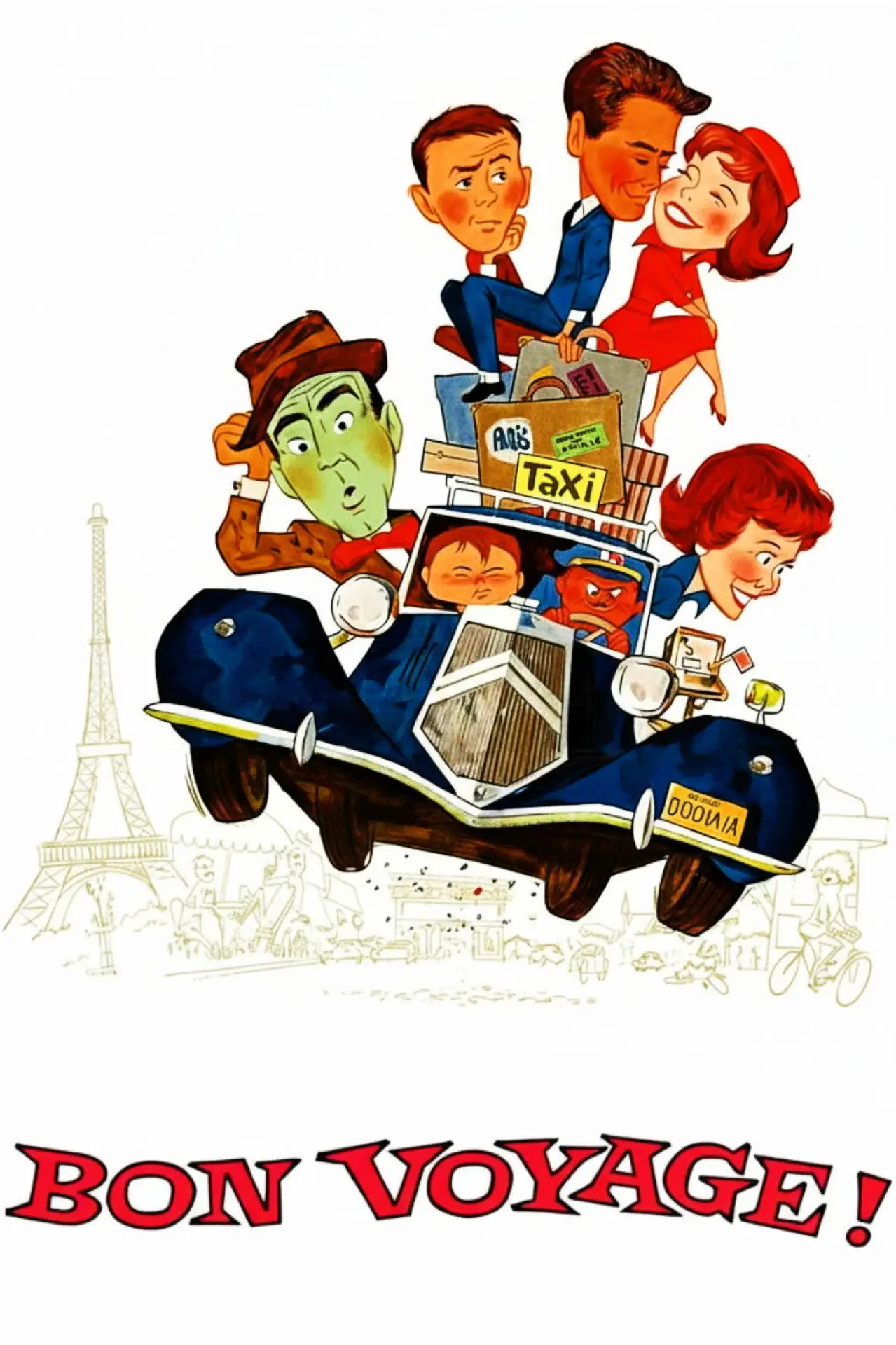 Movie poster "Bon Voyage!"