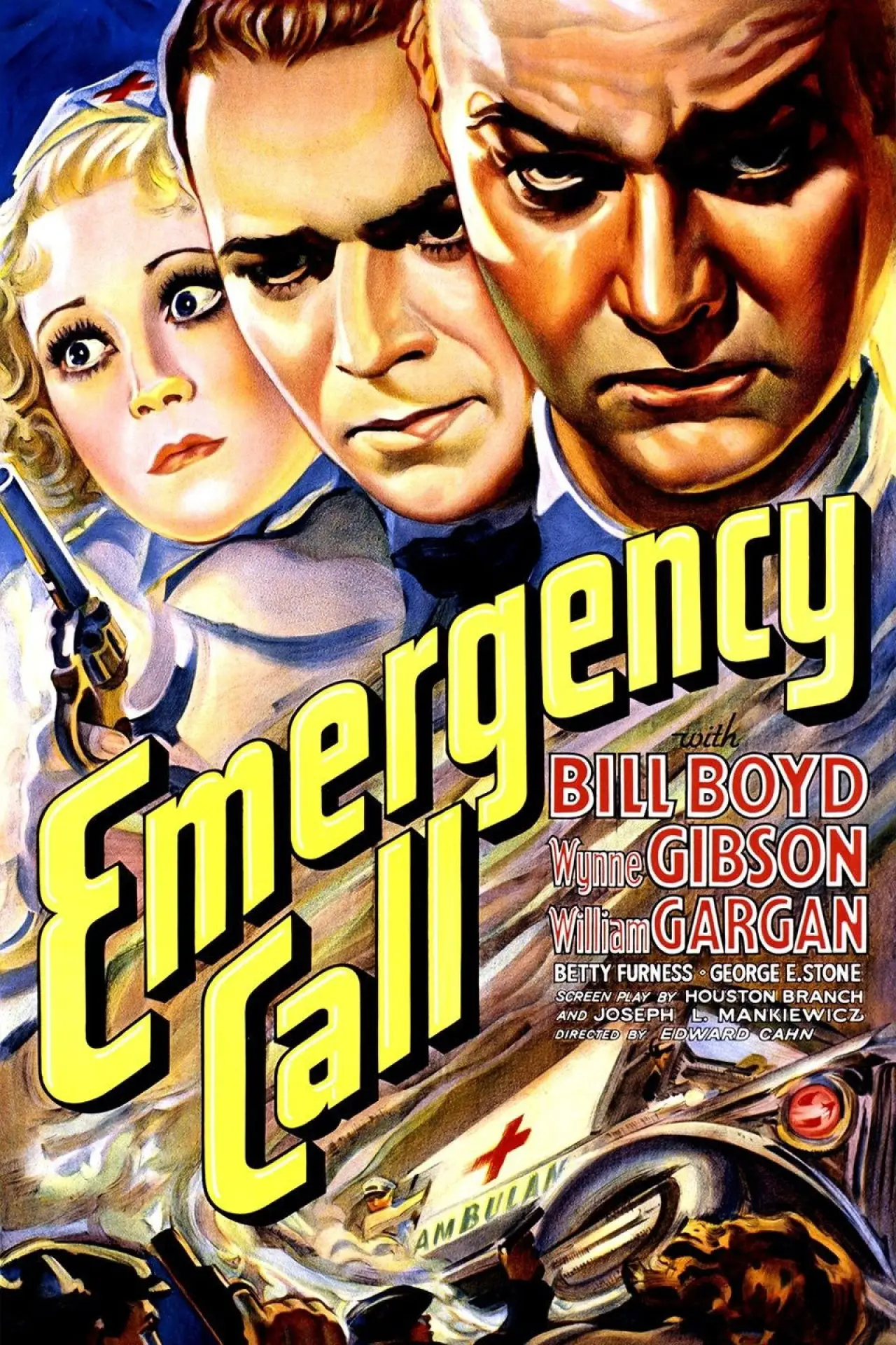 Movie poster "Emergency Call"