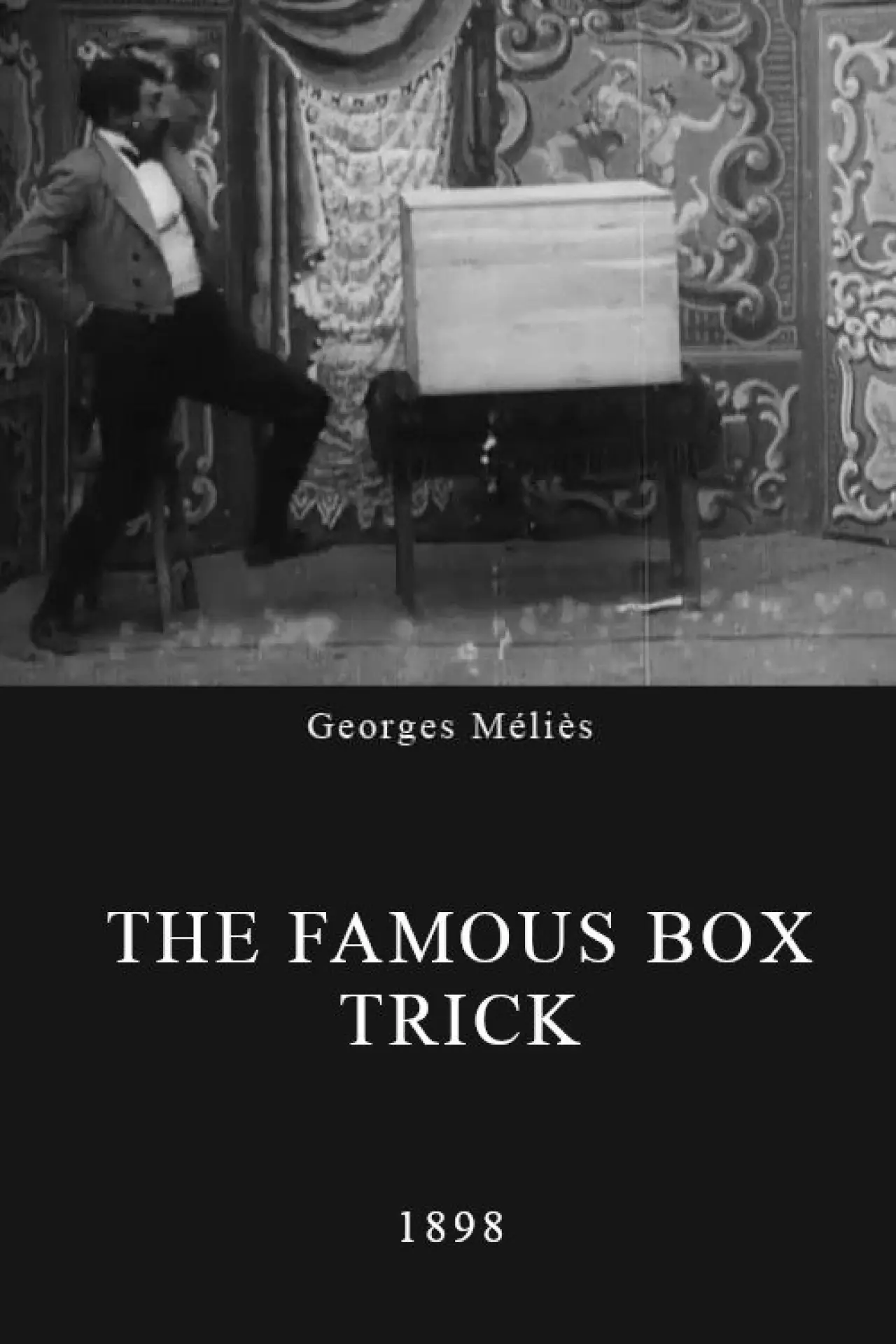 Movie poster "The Famous Box Trick"