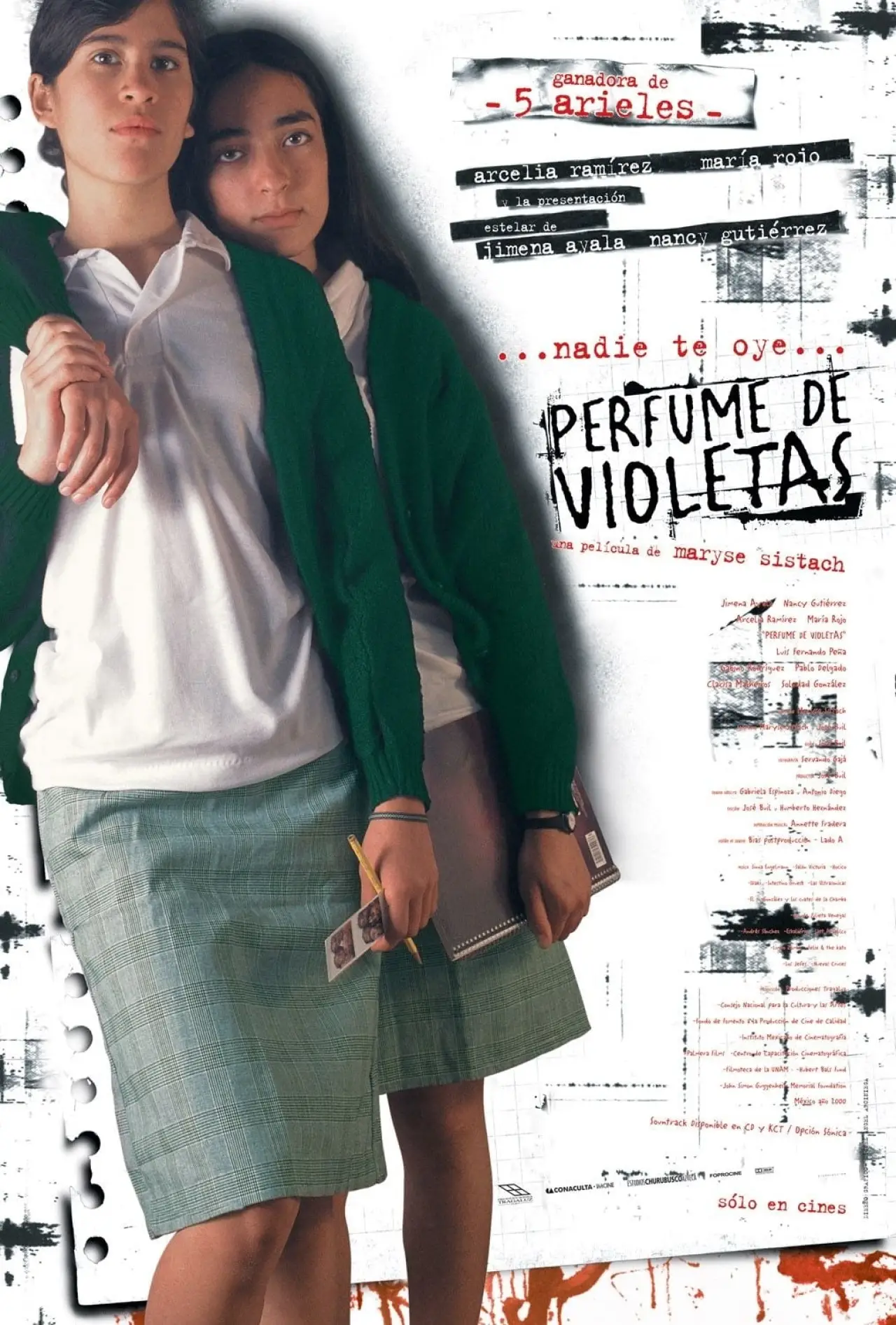 Movie poster "Violet Perfume: Nobody Hears You"
