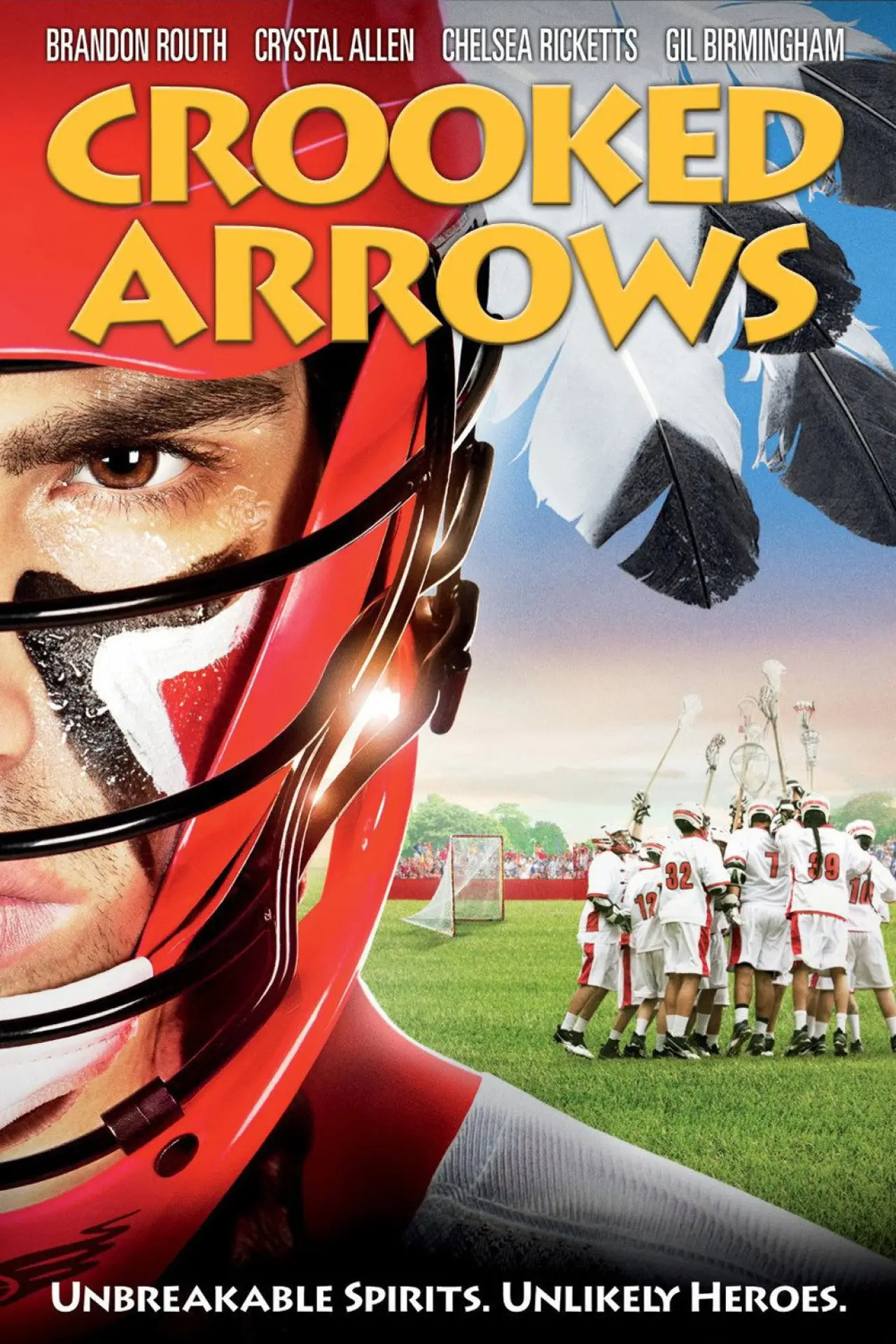 Movie poster "Crooked Arrows"