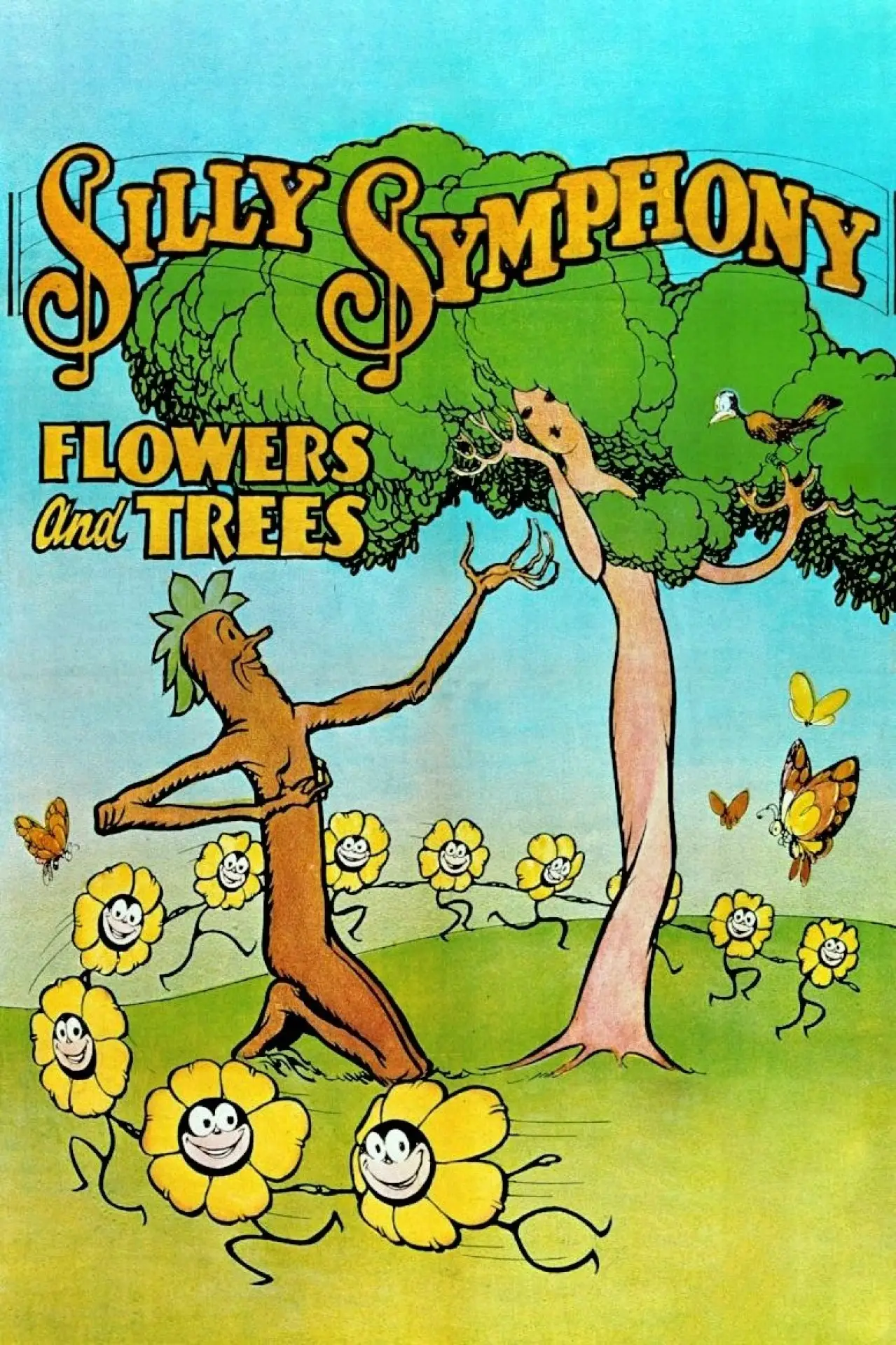 Movie poster "Flowers and Trees"