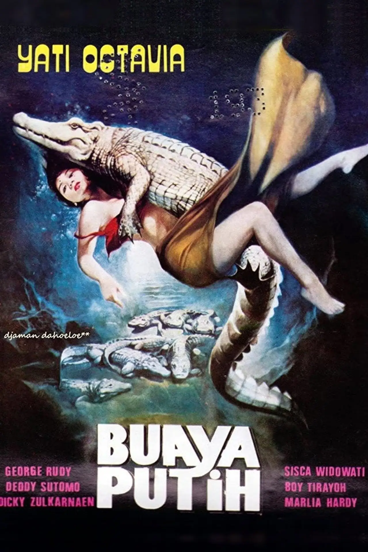 Movie poster "The White Crocodile"