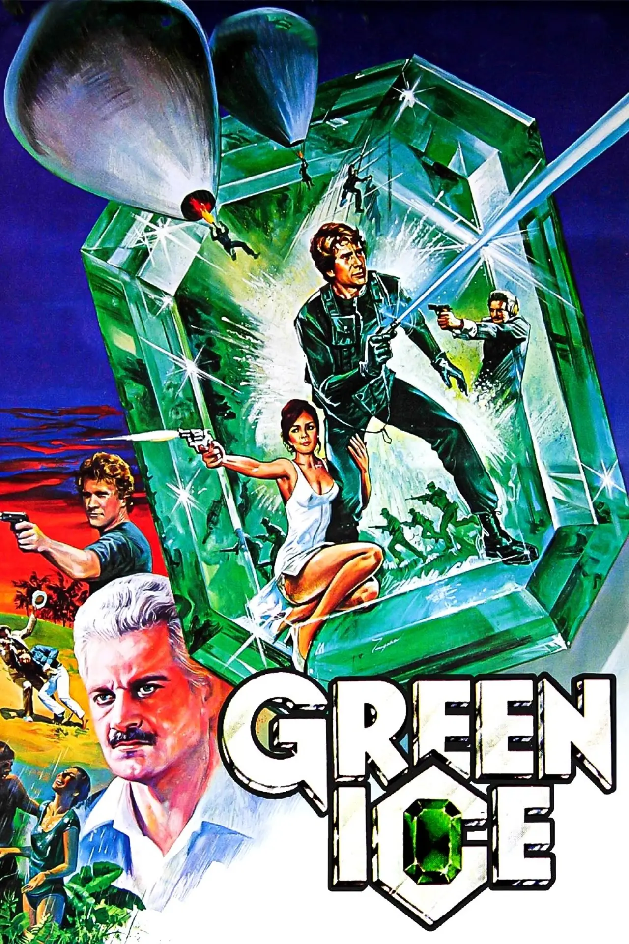 Movie poster "Green Ice"