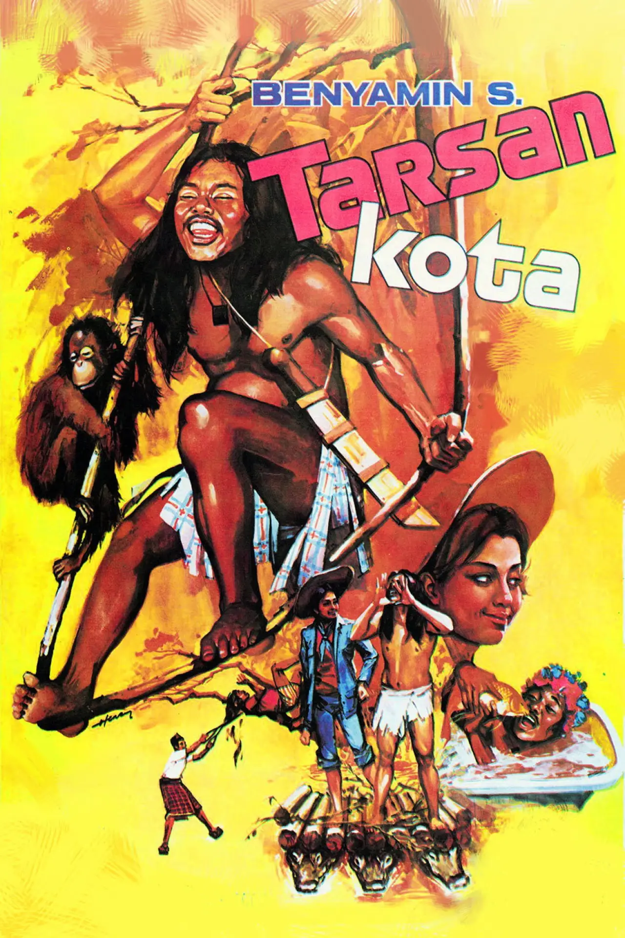 Movie poster "Tarzan in the City"