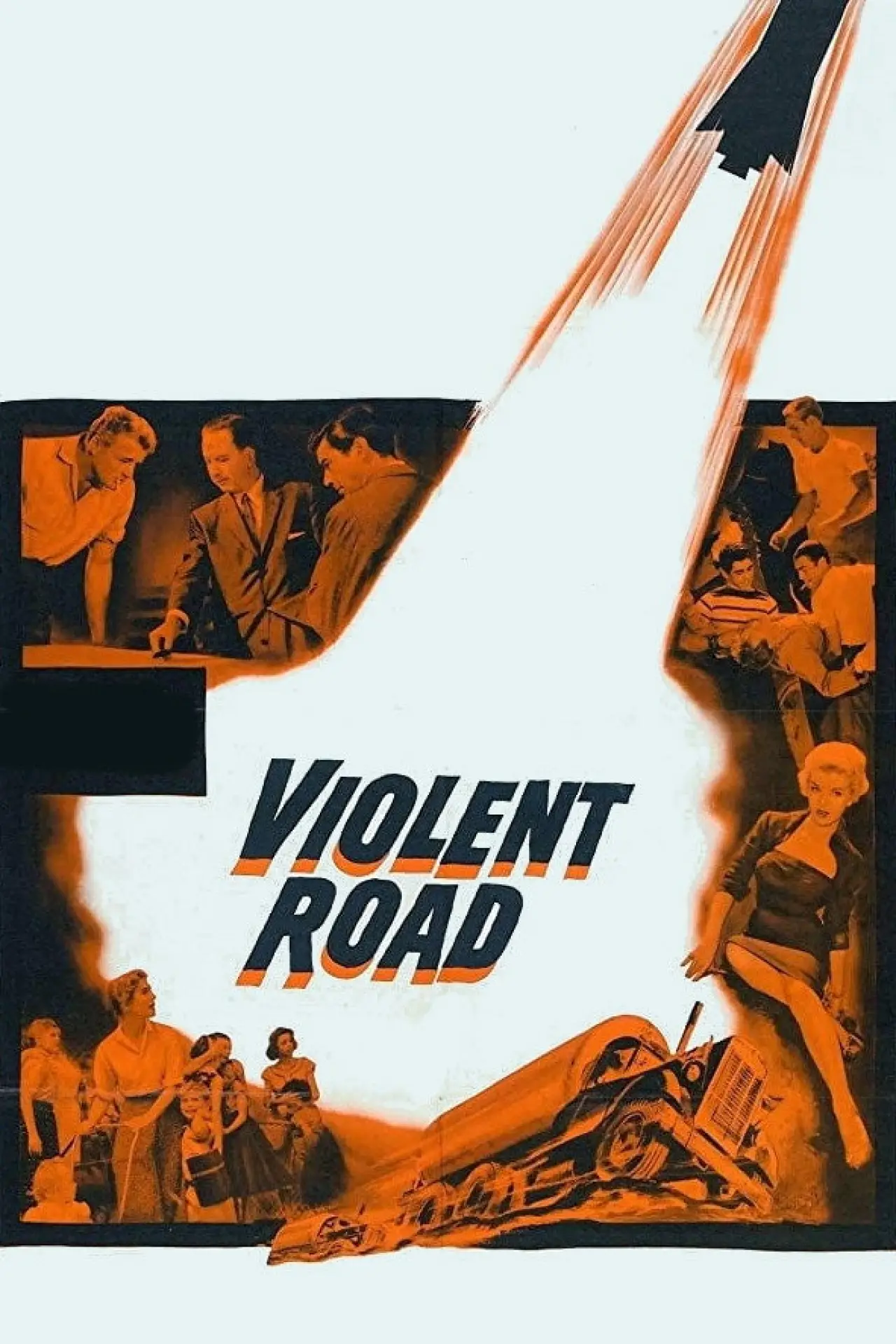 Movie poster "Violent Road"