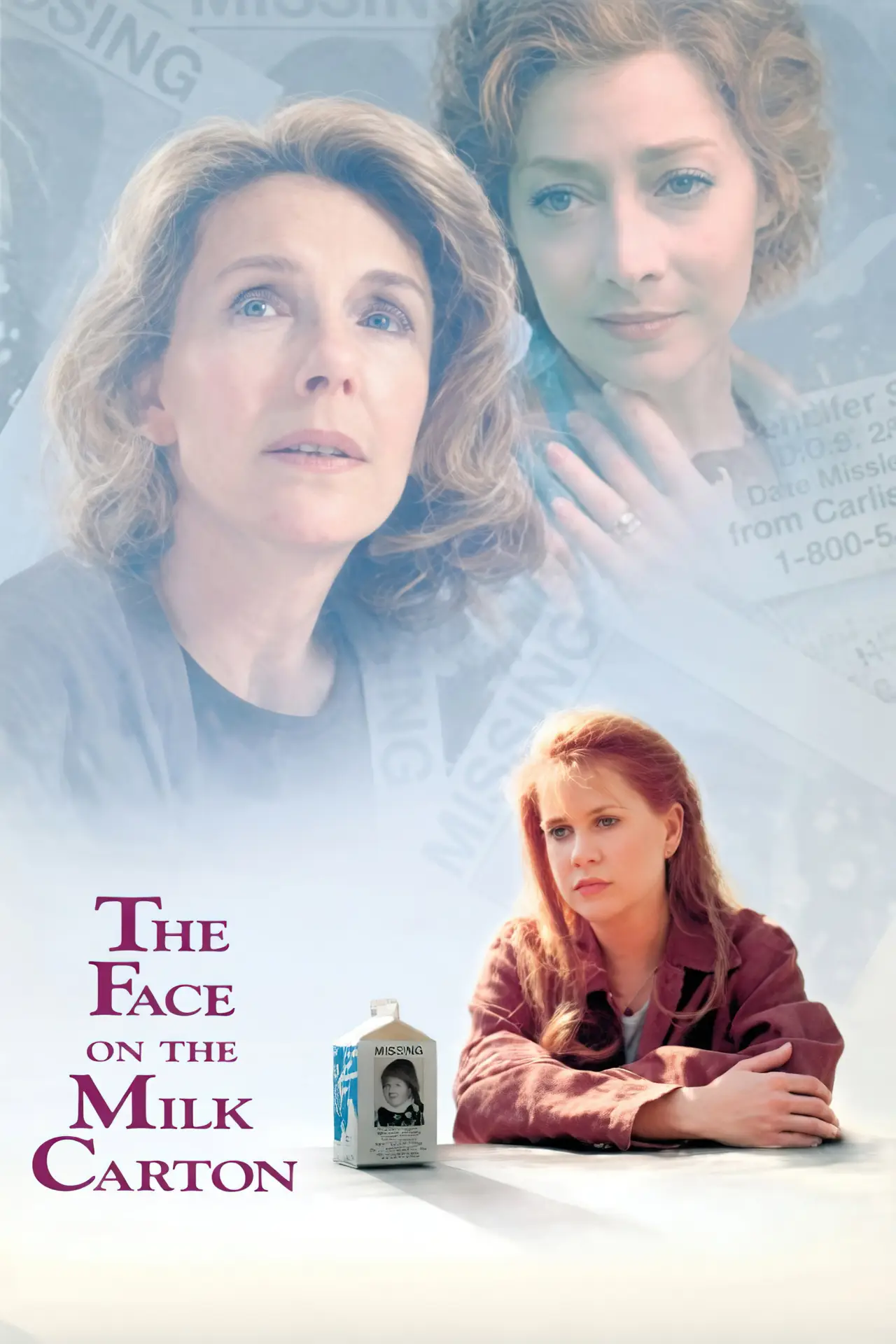 Movie poster "The Face on the Milk Carton"