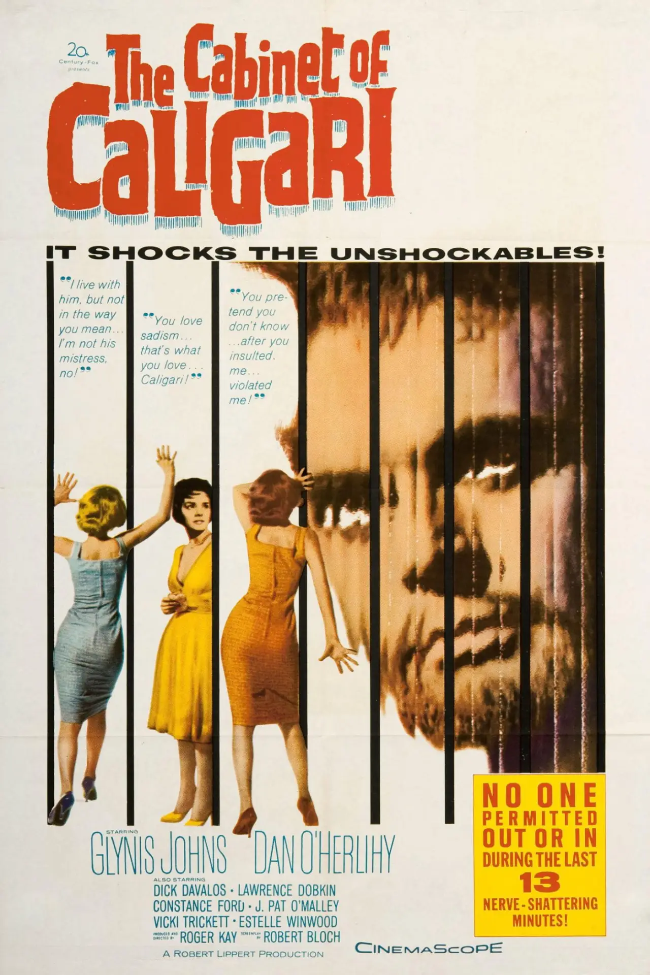 Movie poster "The Cabinet of Caligari"