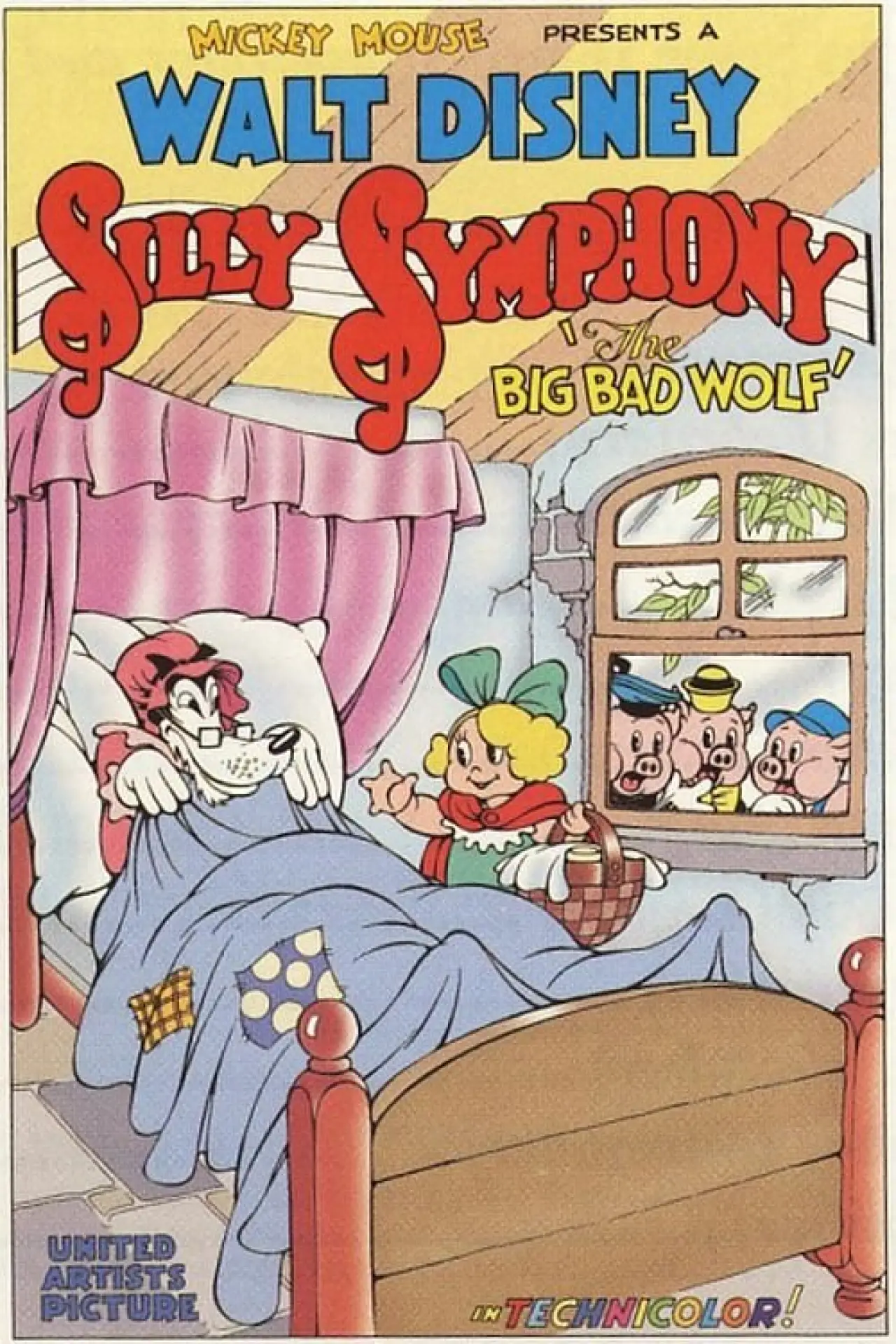 Movie poster "The Big Bad Wolf"