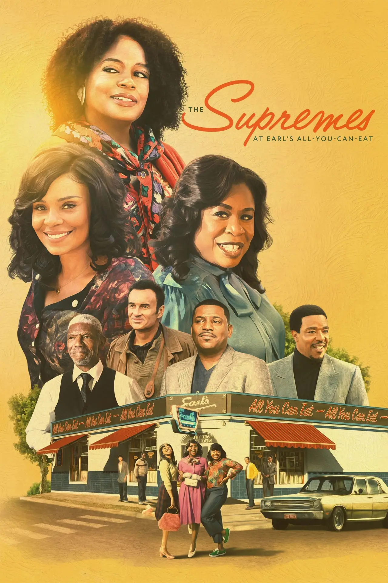 Movie poster "The Supremes at Earl