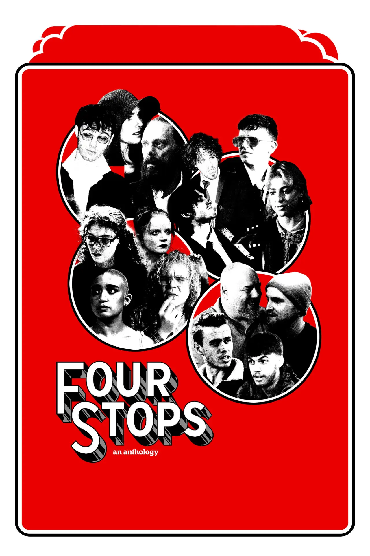 Movie poster "Four Stops"