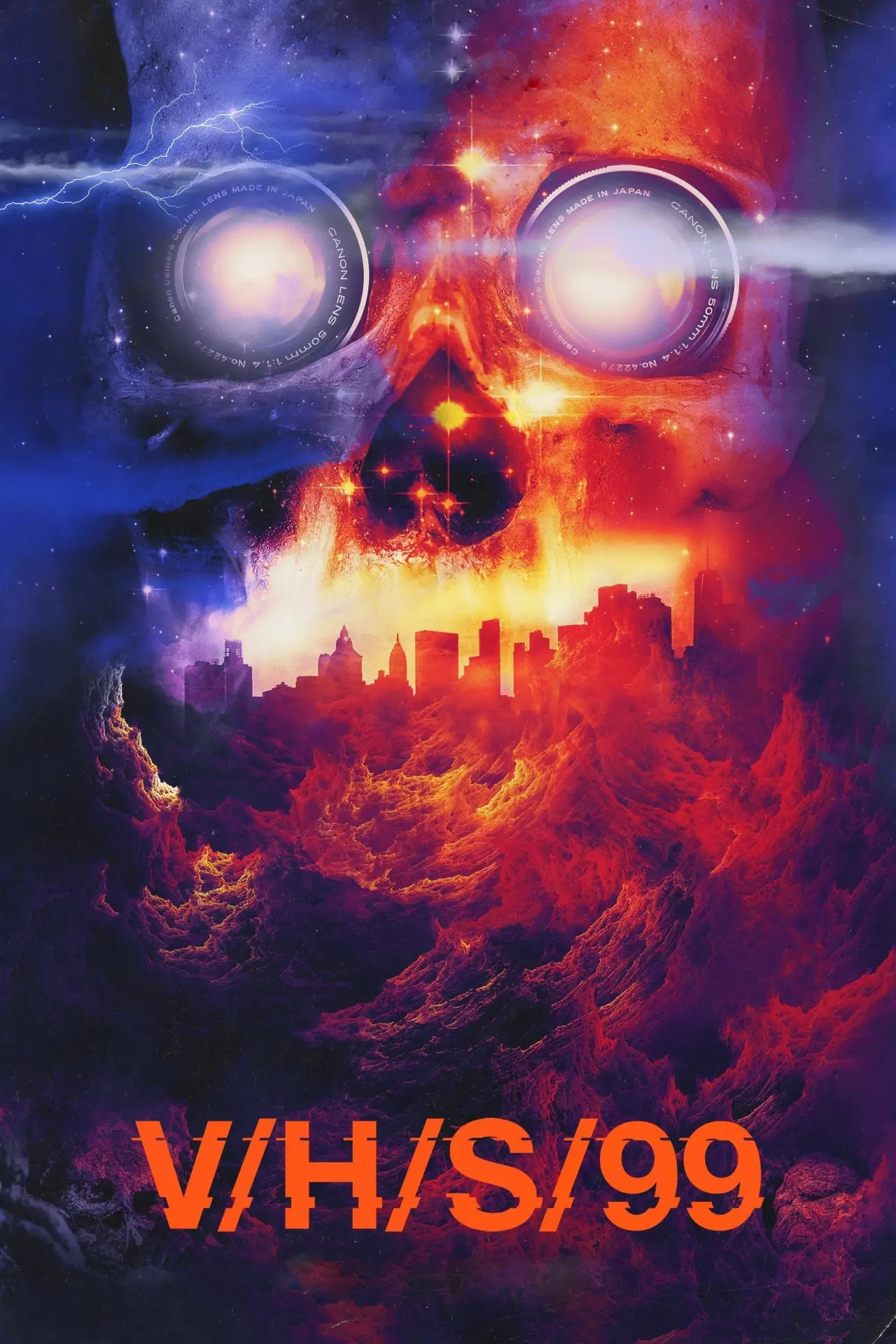 Movie poster "V/H/S/99"