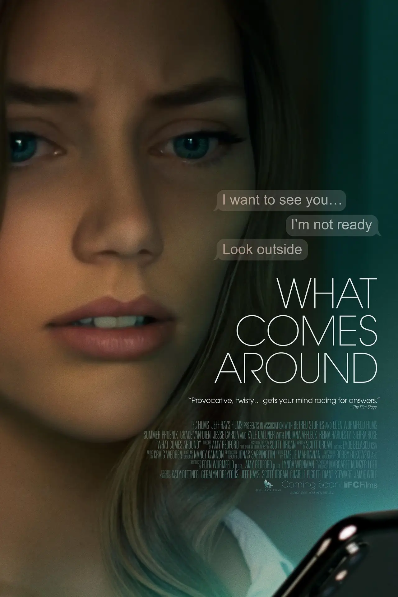 Movie poster "What Comes Around"