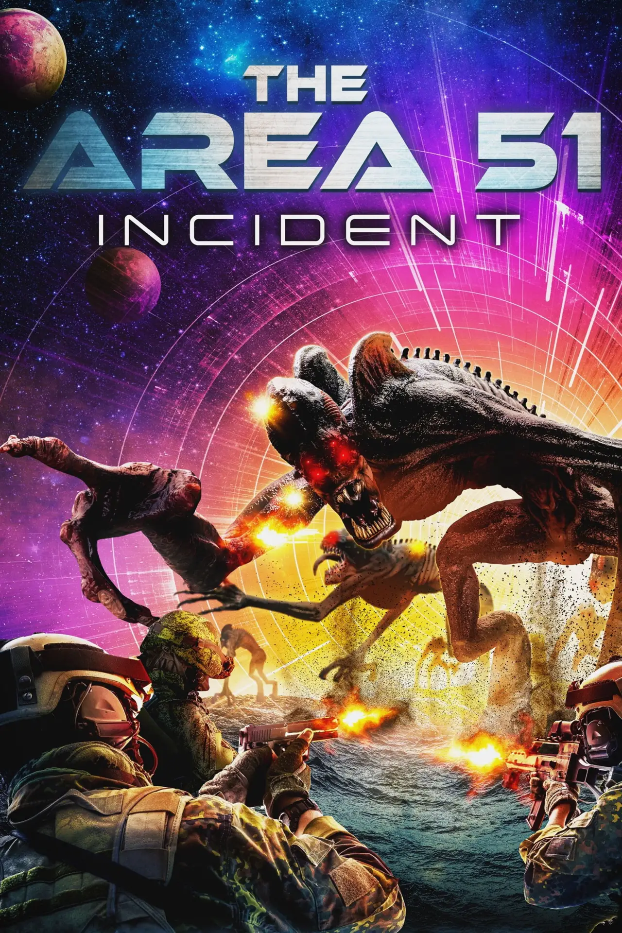 Movie poster "The Area 51 Incident"