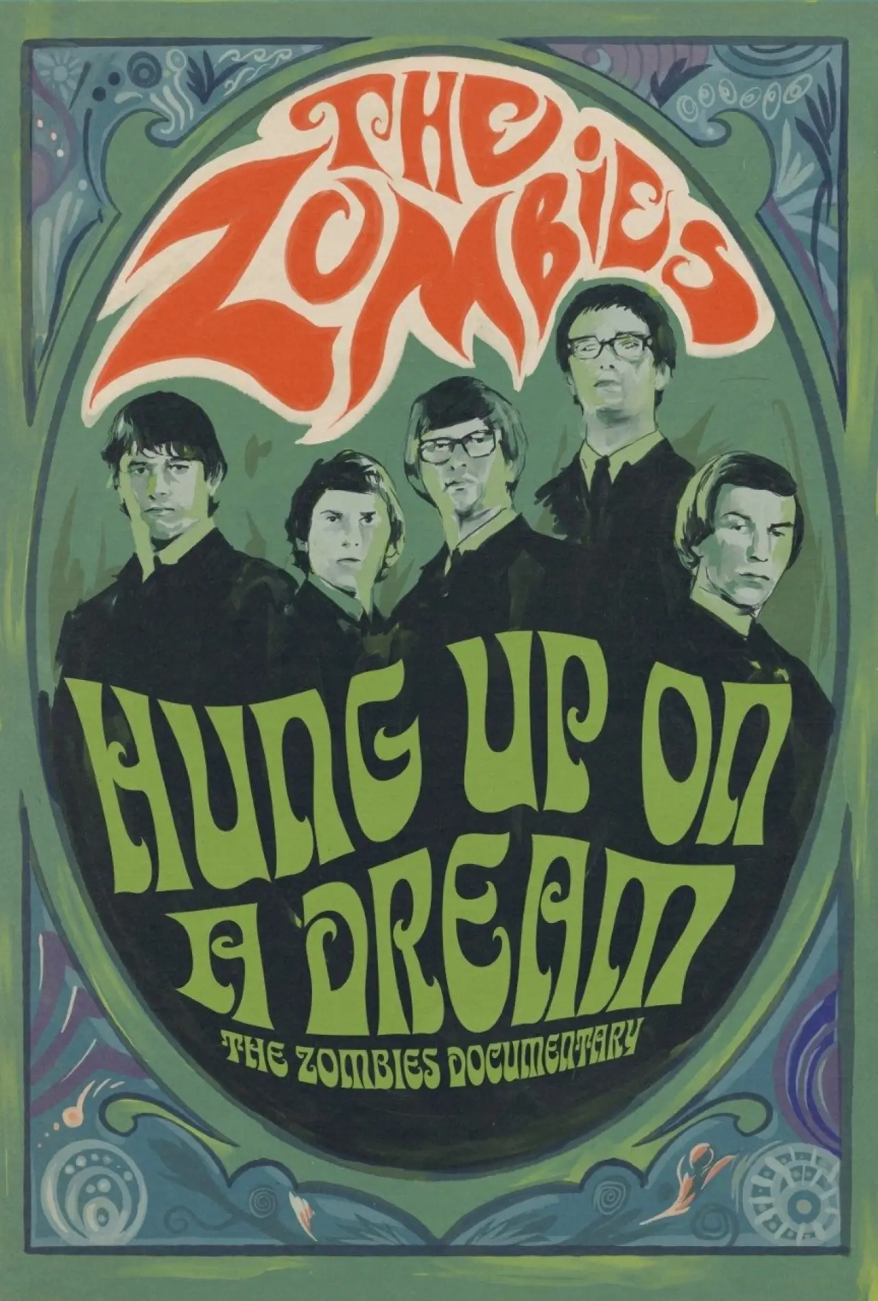 Movie poster "Hung Up on a Dream: The Zombies Documentary"