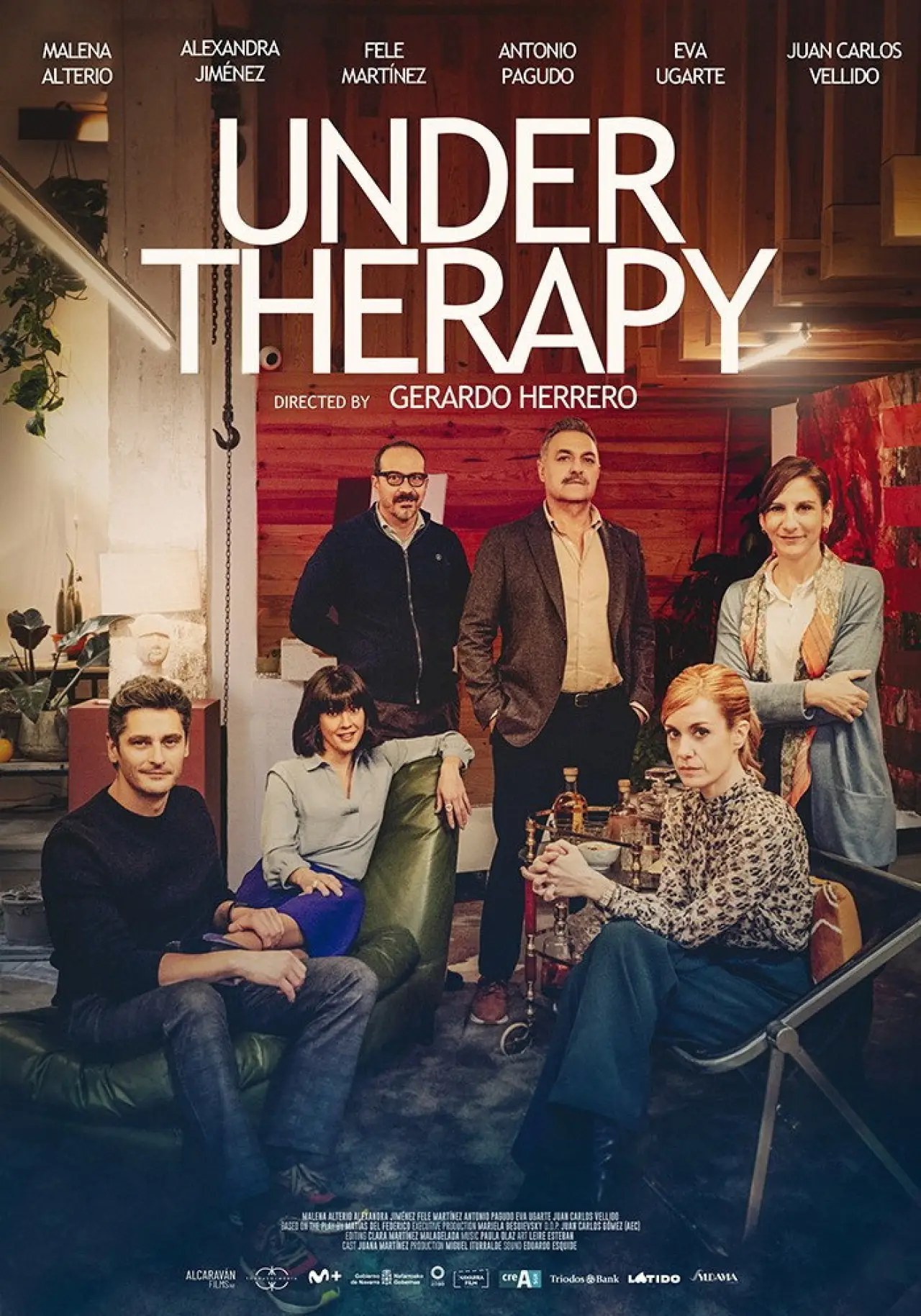 Movie poster "Under Therapy"