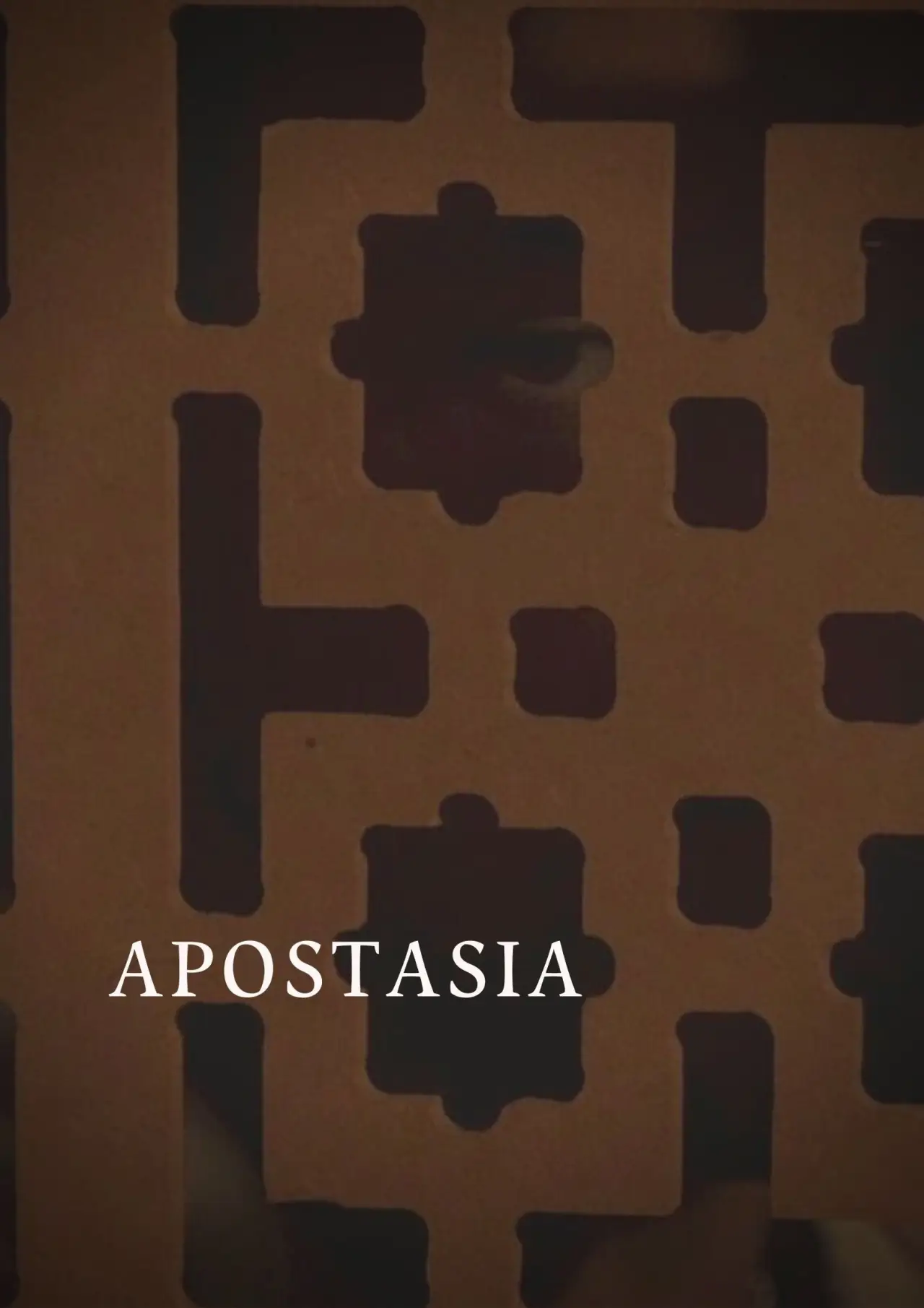 Movie poster "Apostasia"