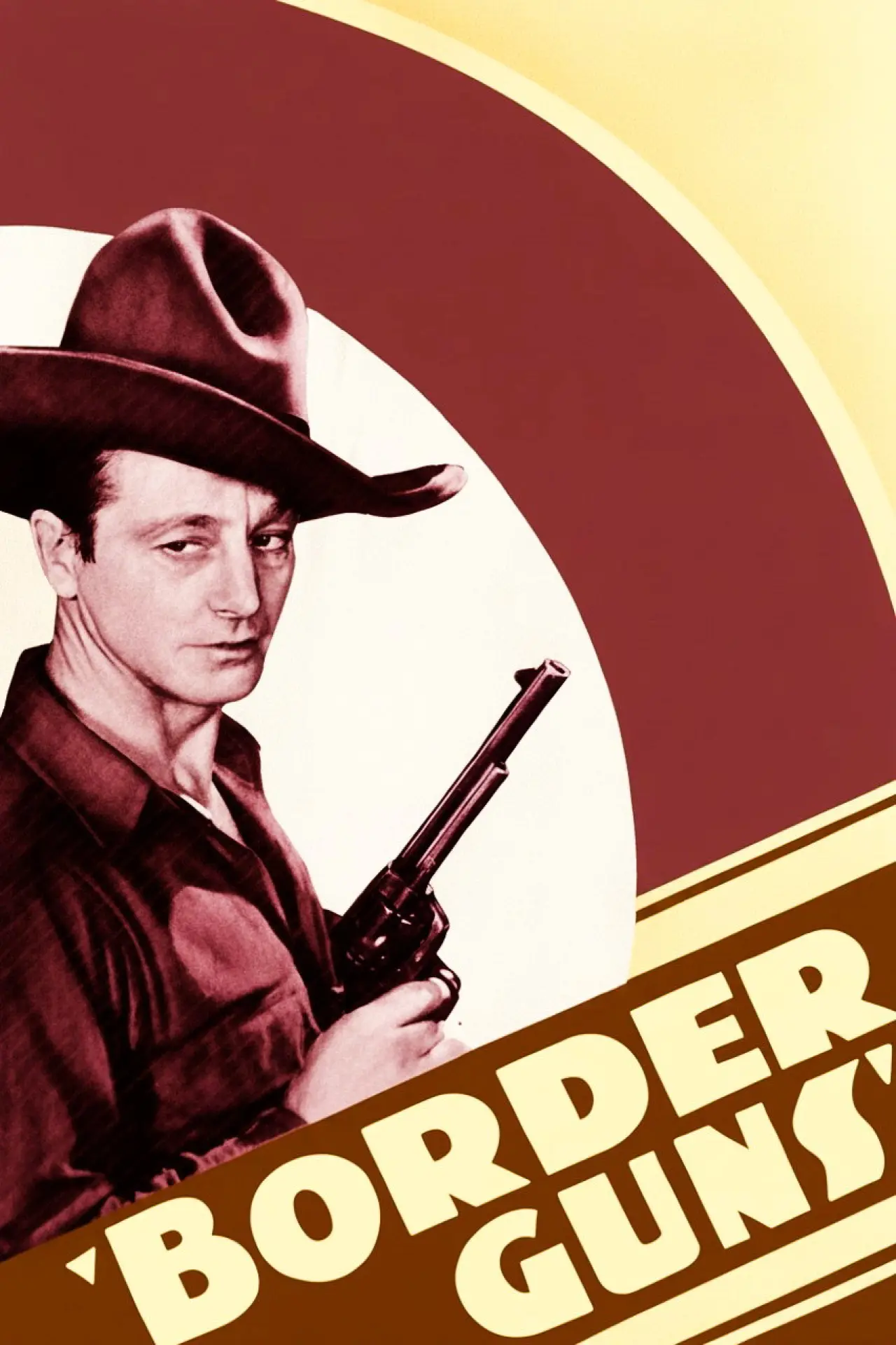 Movie poster "Border Guns"