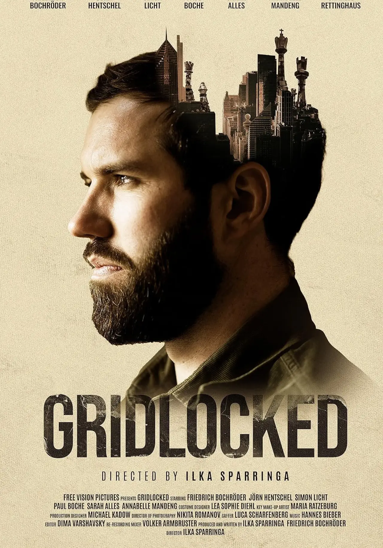 Movie poster "Gridlocked"