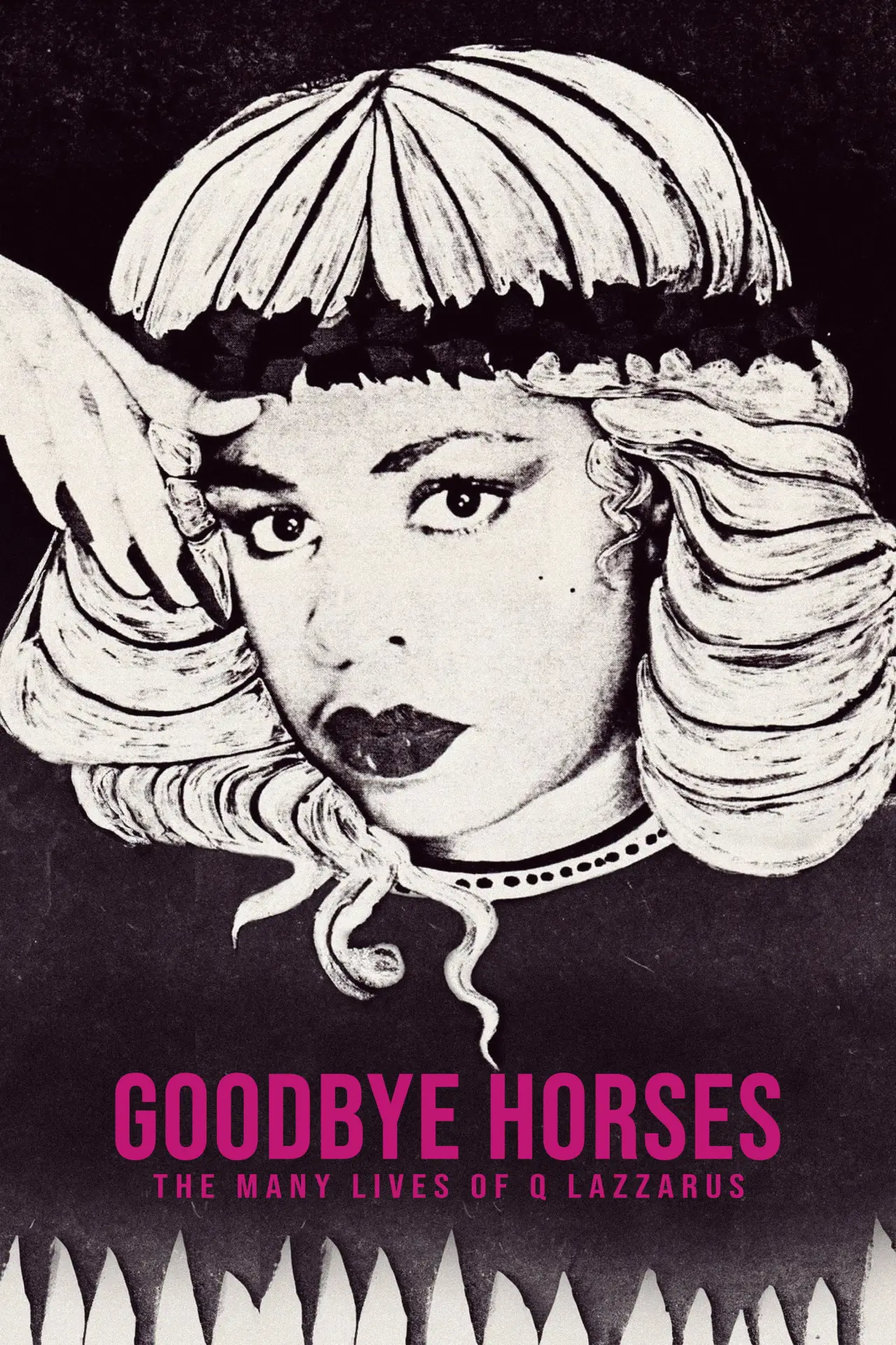 Movie poster "Goodbye Horses: The Many Lives of Q Lazzarus"